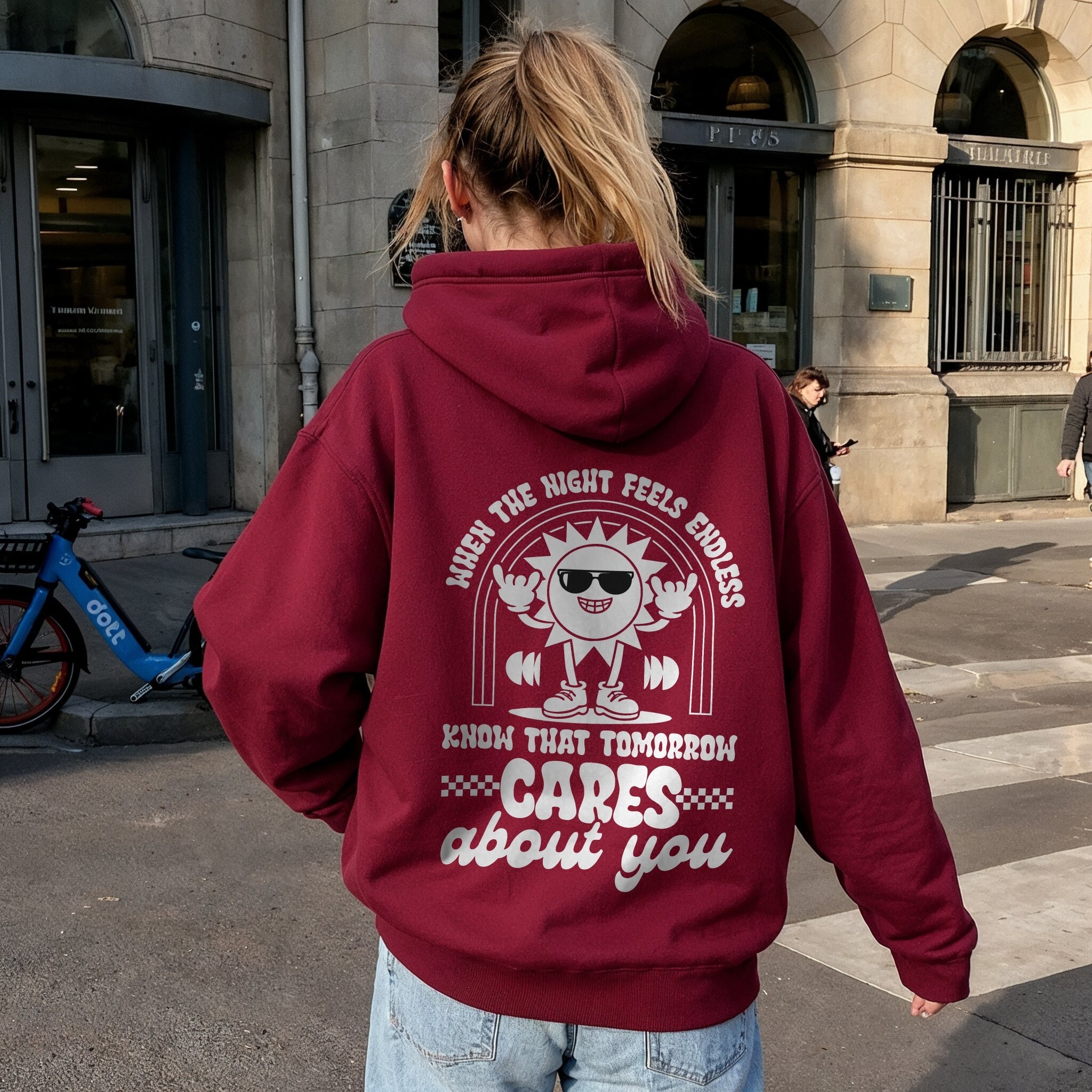 Tomorrow Cares About You Hoodie