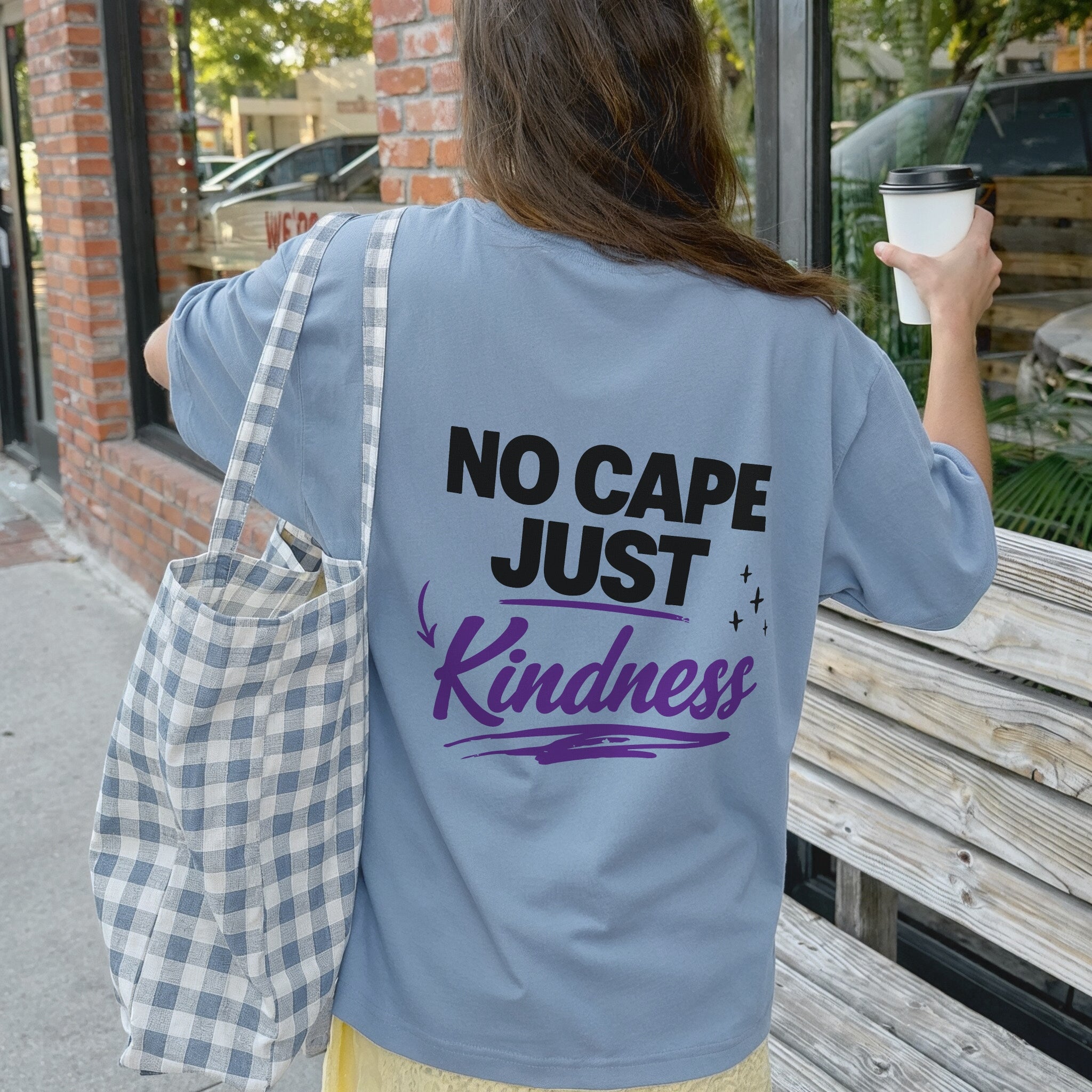 No Cape Just Kindness Tee