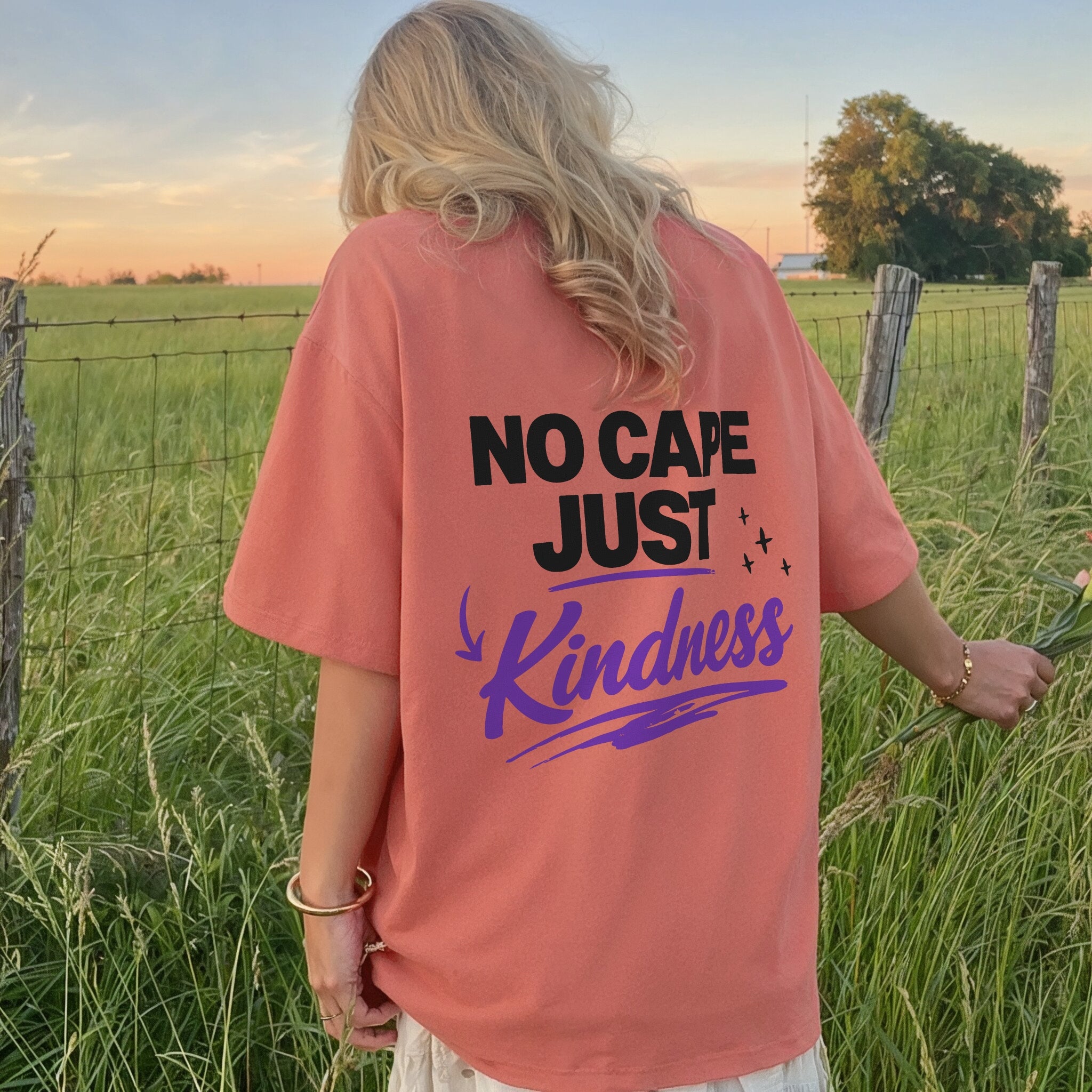 No Cape Just Kindness Tee