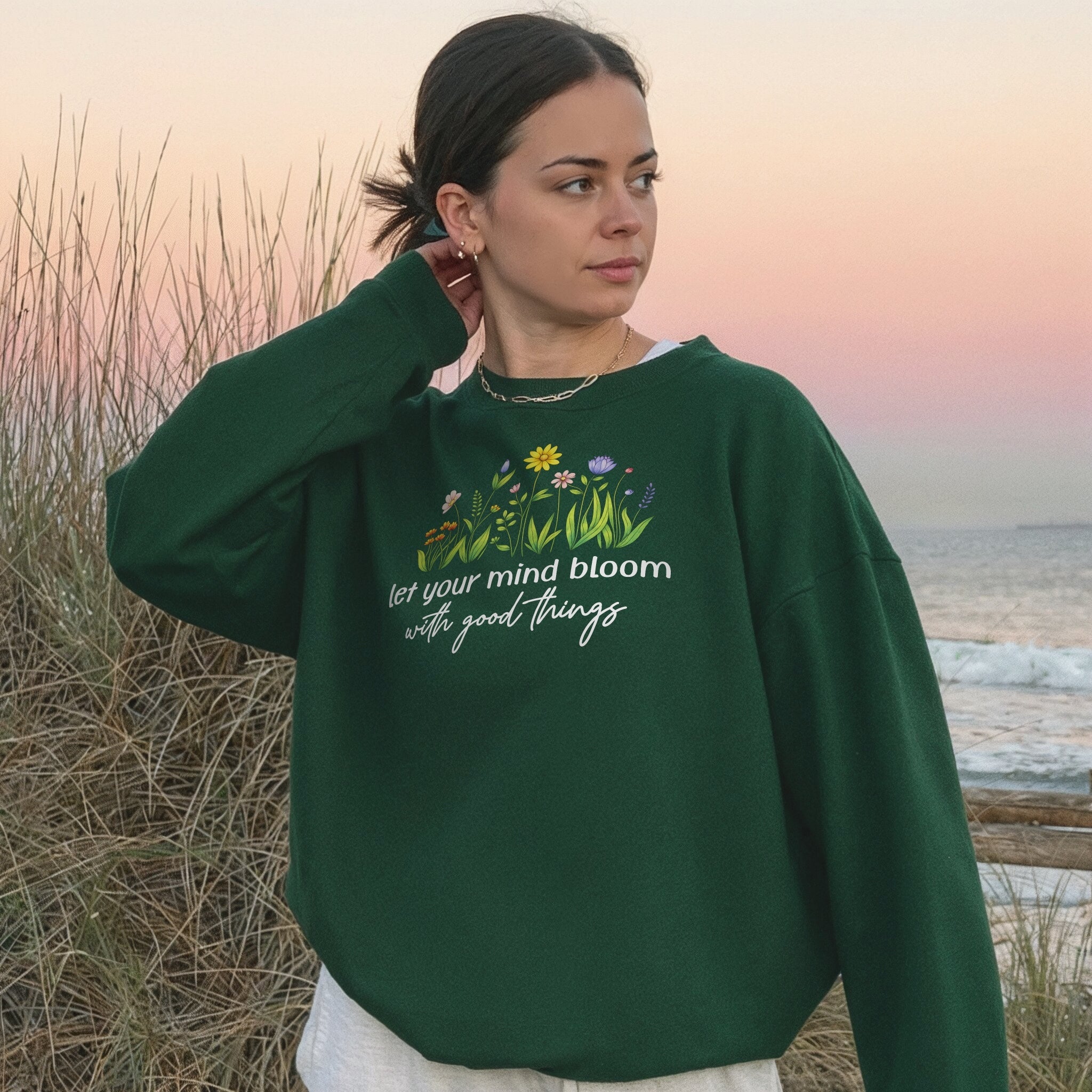 Let Your Mind Bloom Sweater