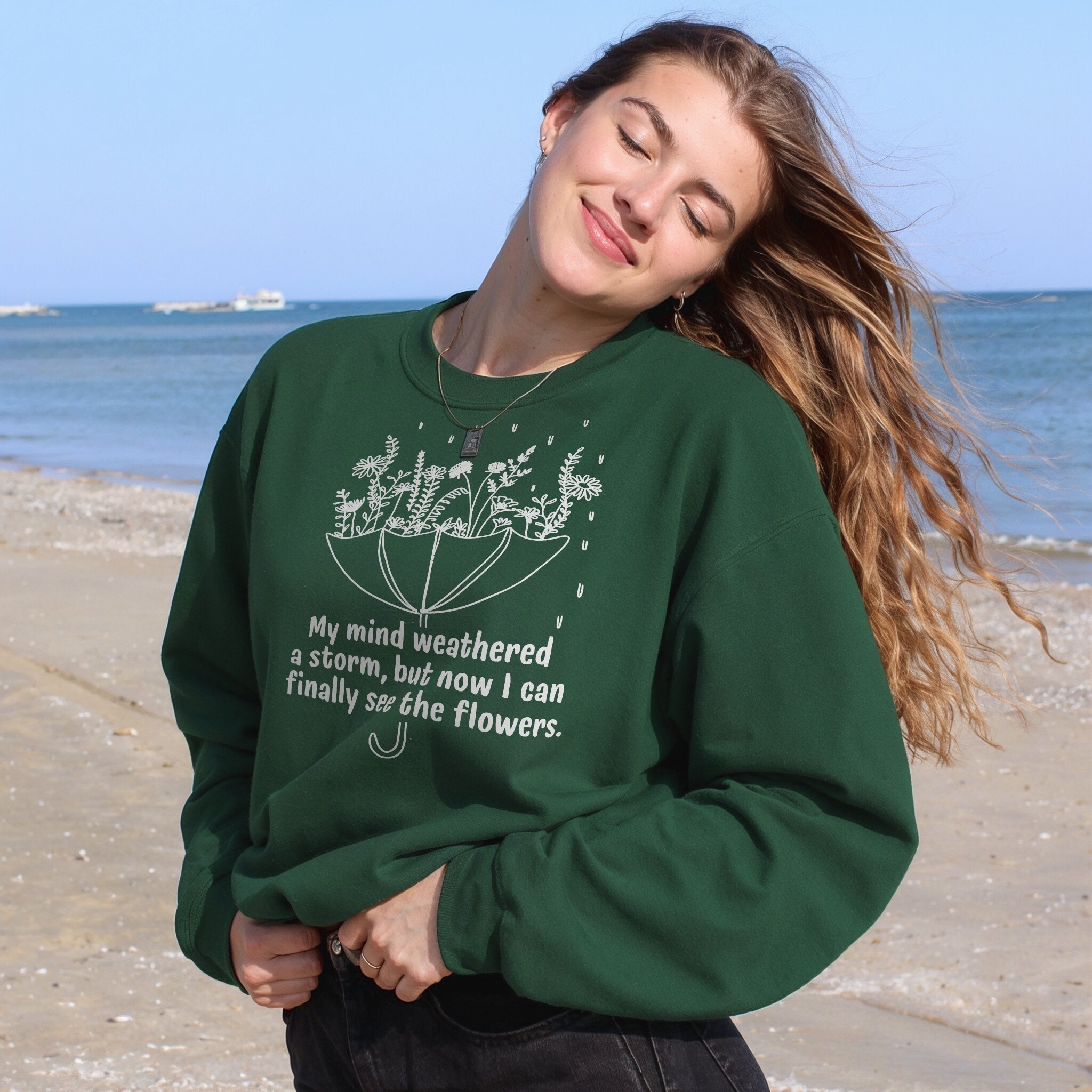 See the Flowers Sweater