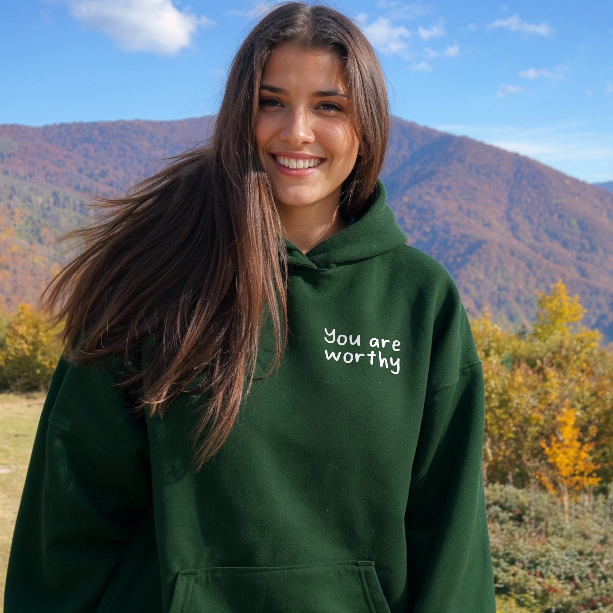 You Are Worthy Hoodie