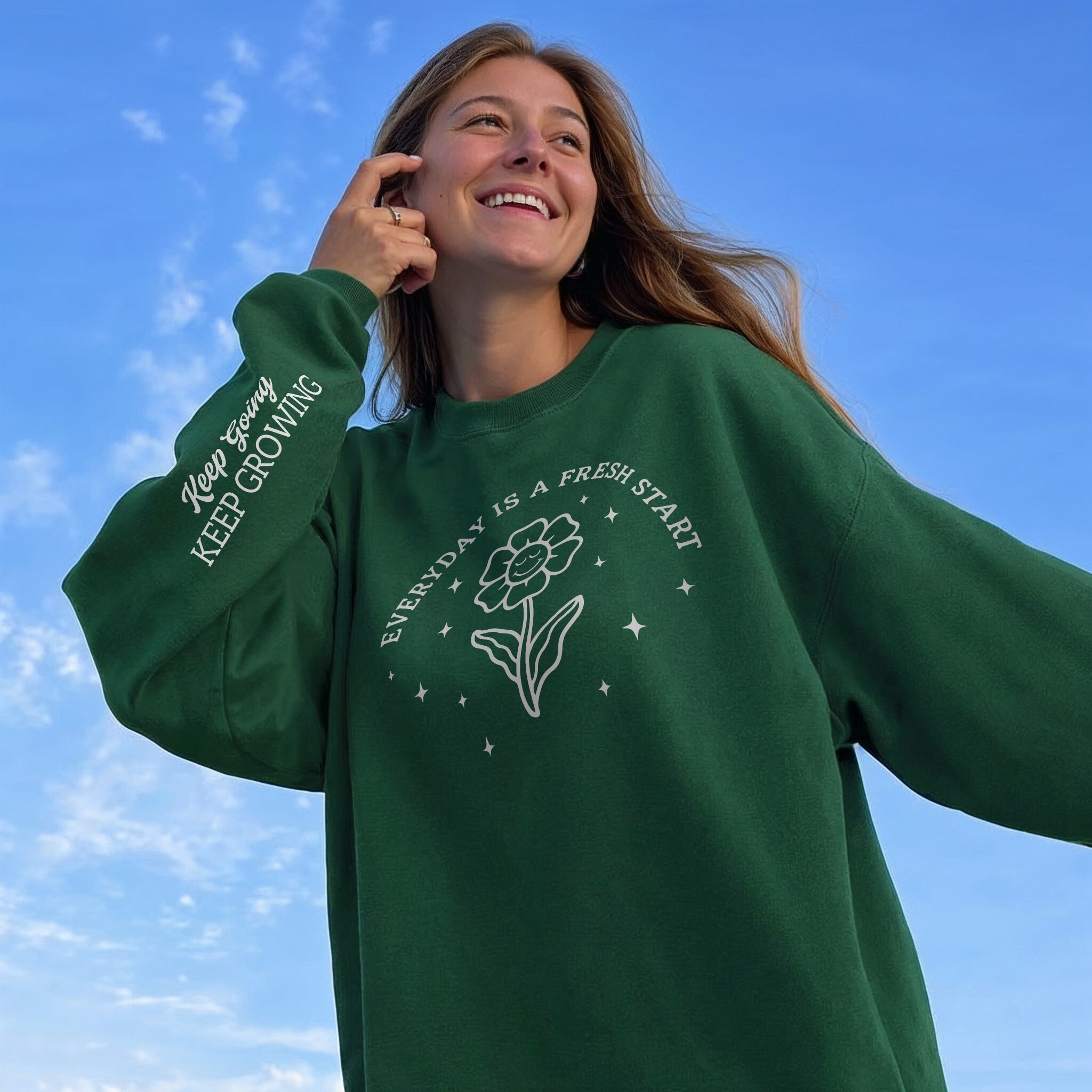 Everyday is a Fresh Start Sweater