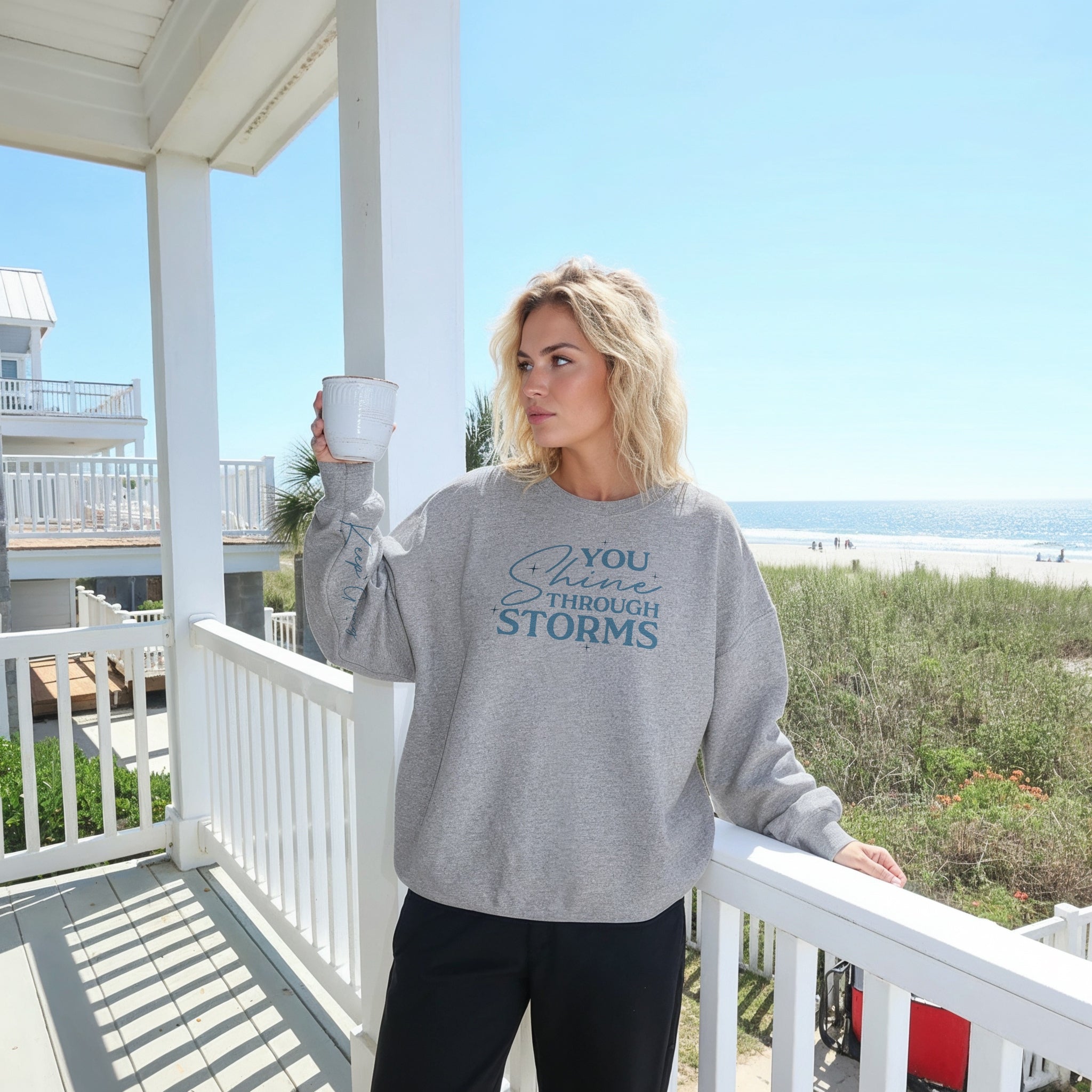 Shine Through Storms Sweater