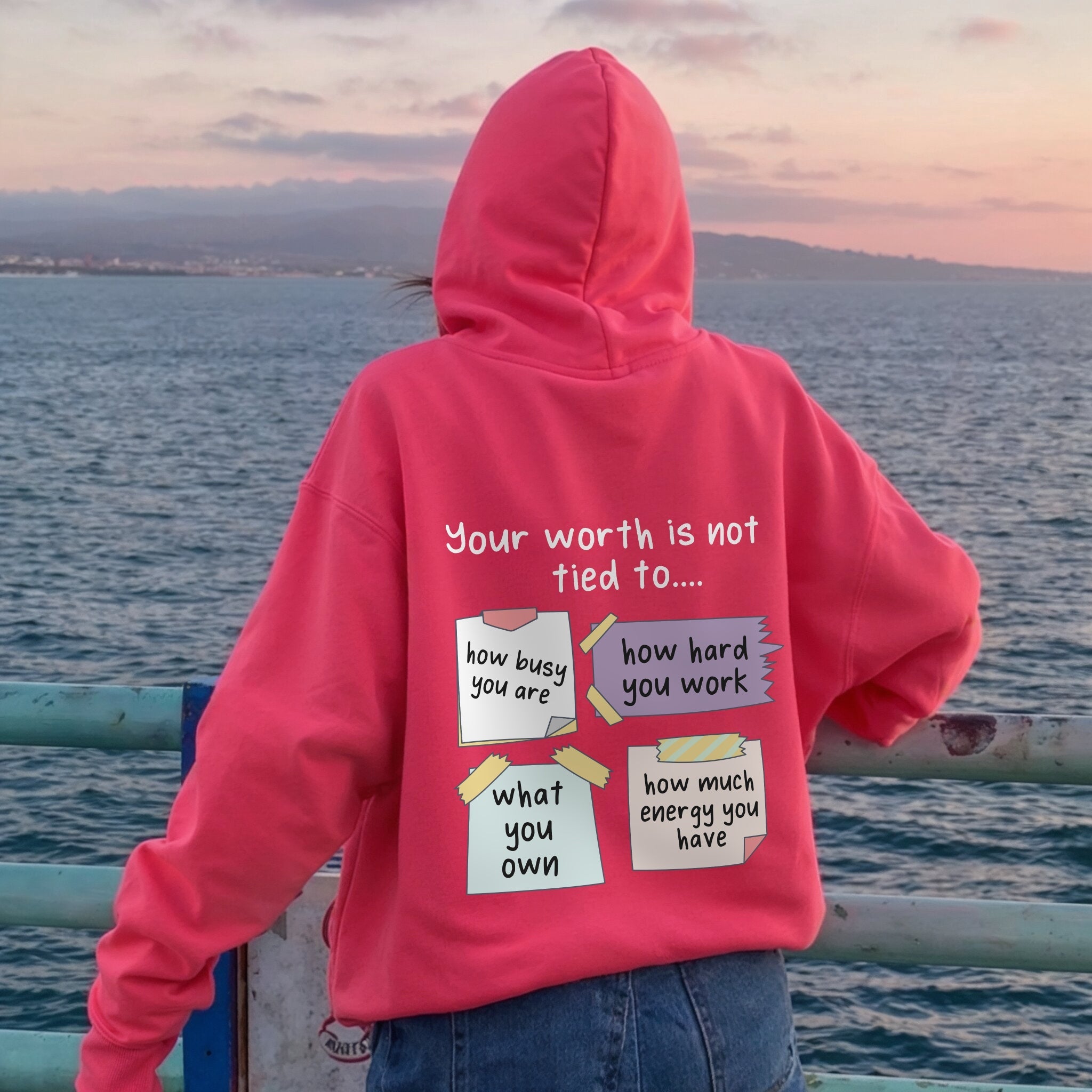 You Are Worthy Hoodie