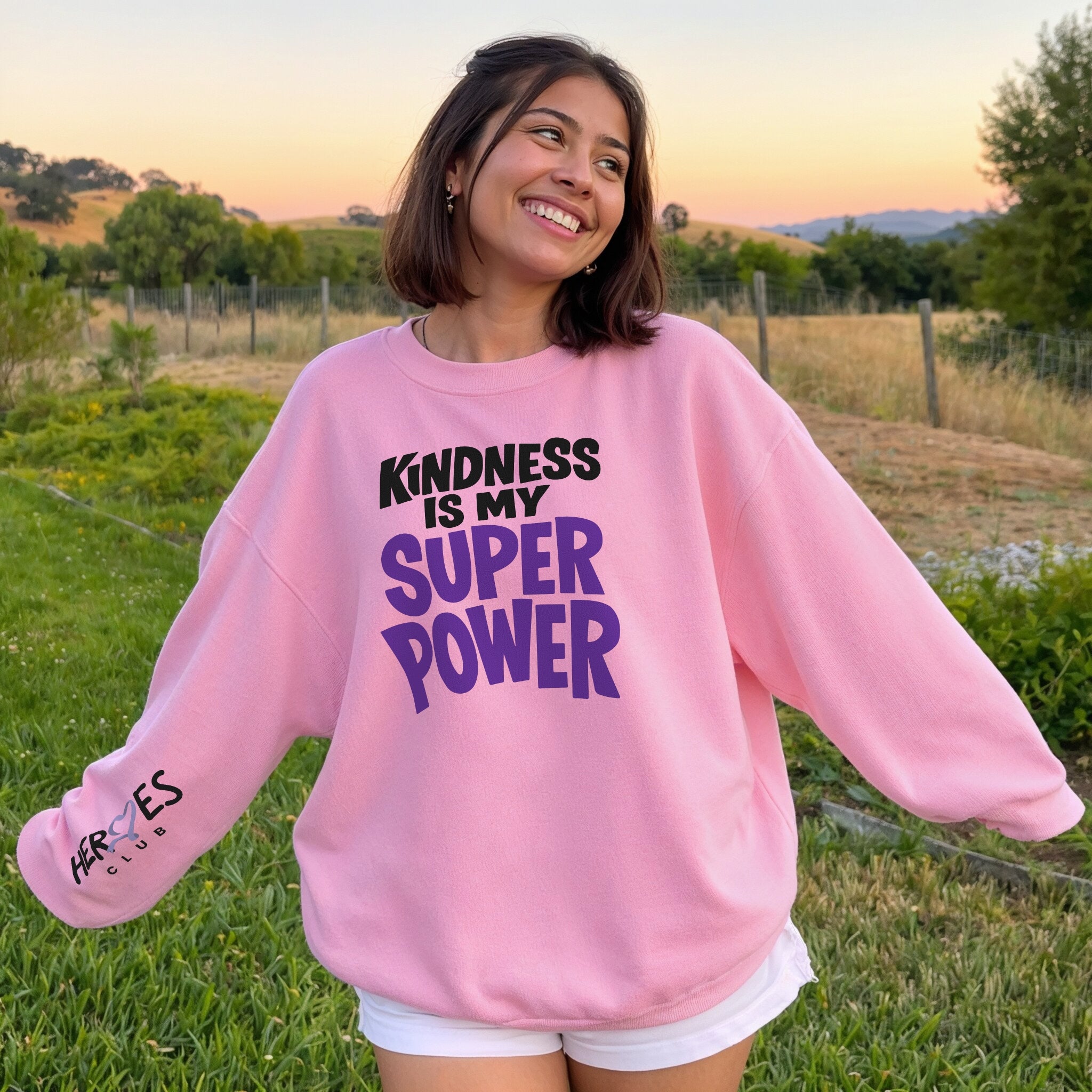 Kindness Is My Superpower Sweater