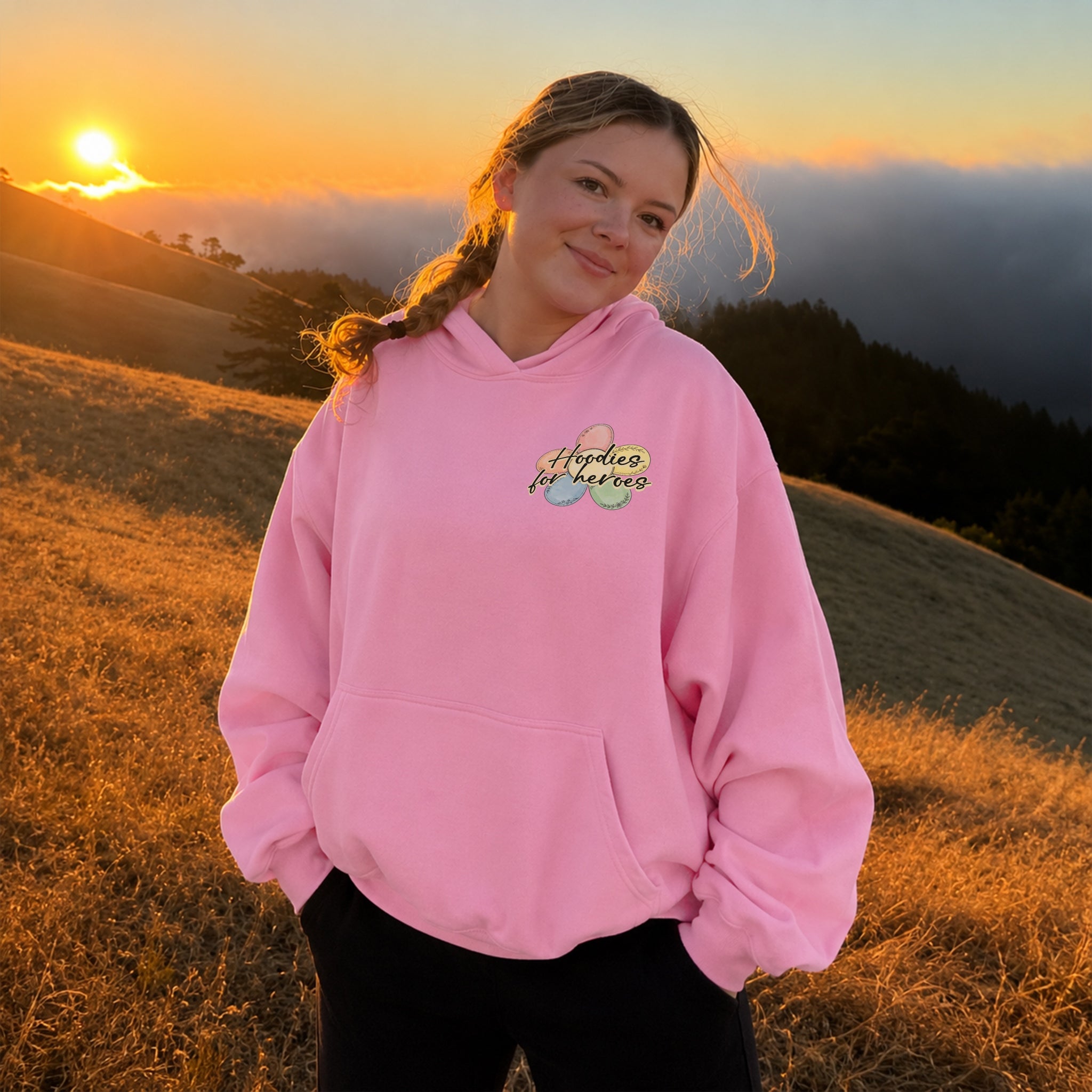 Kind Reminder Hoodie - Bubblegum front