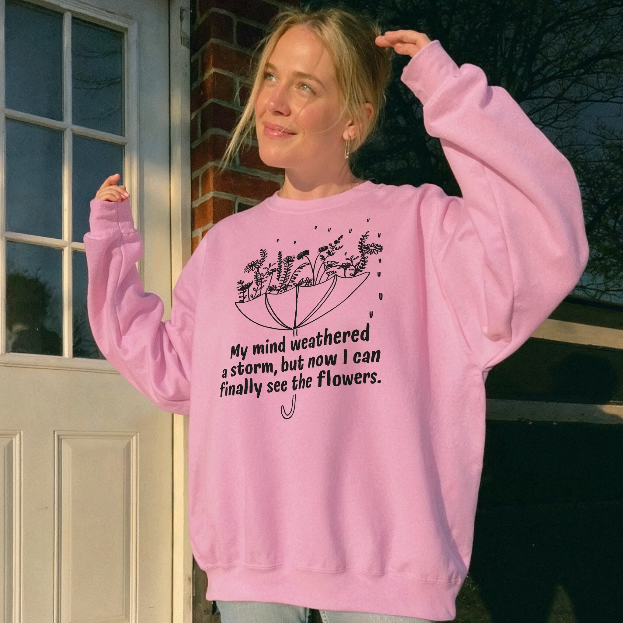 See the Flowers Sweater