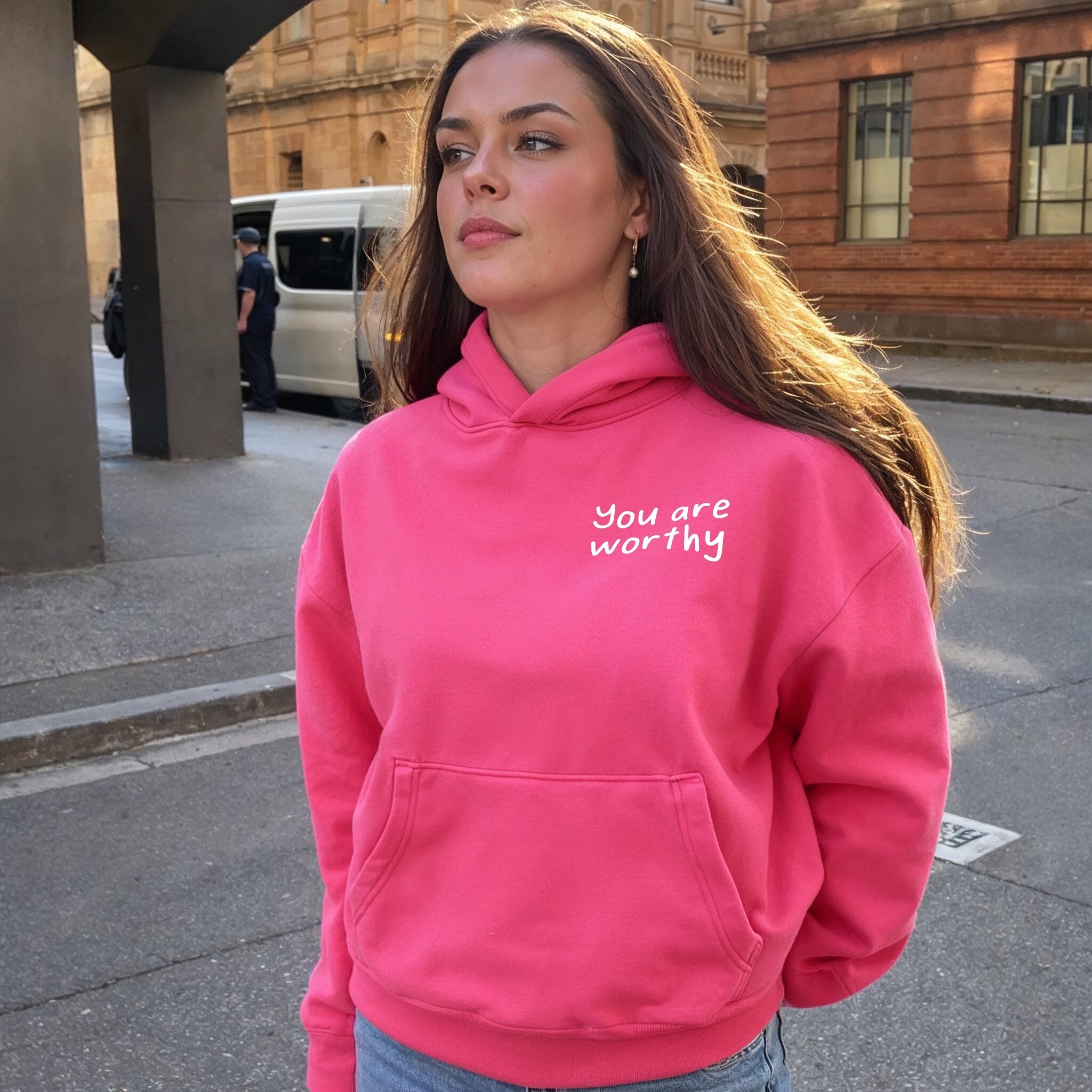 You Are Worthy Hoodie