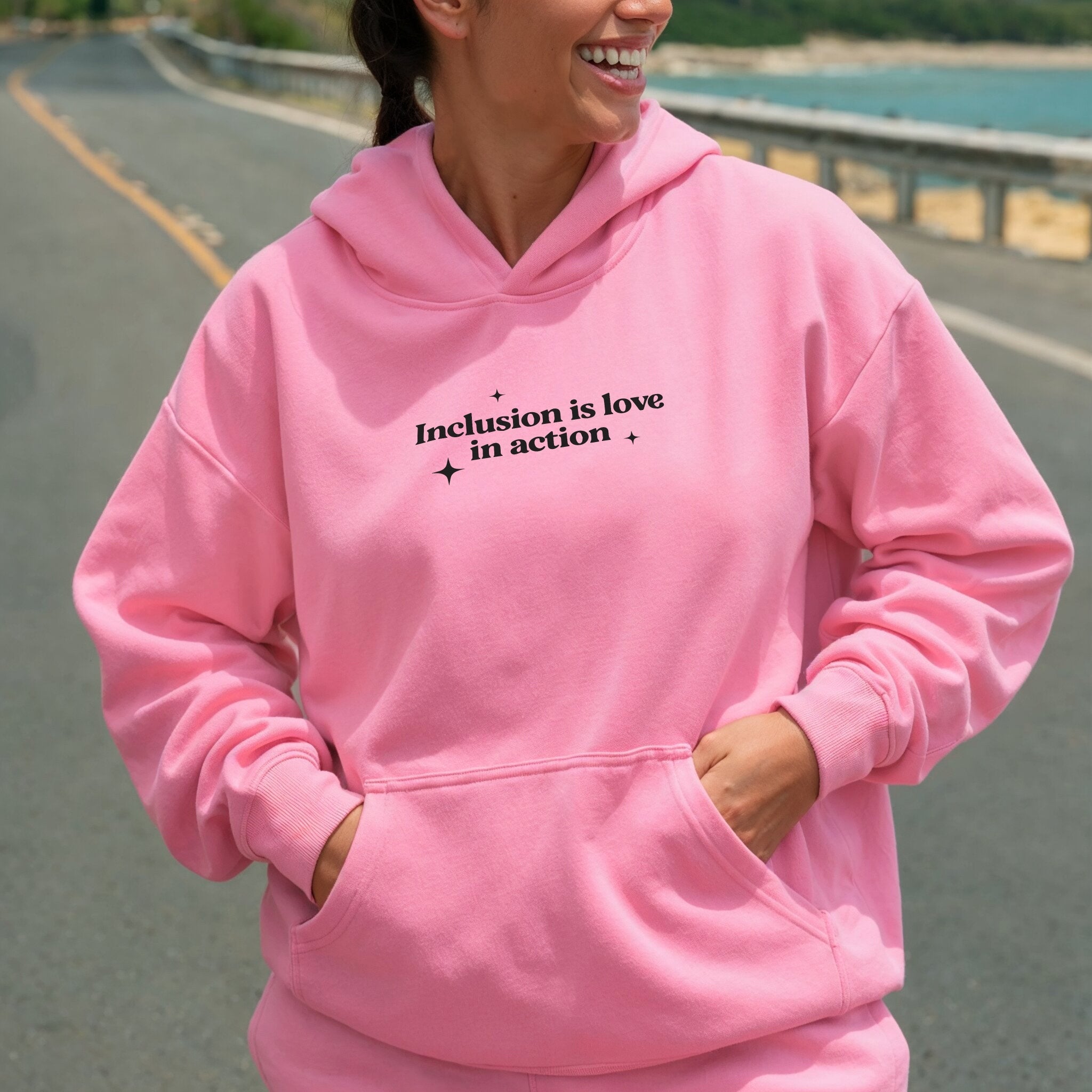 Inclusion Is Love In Action Hoodie