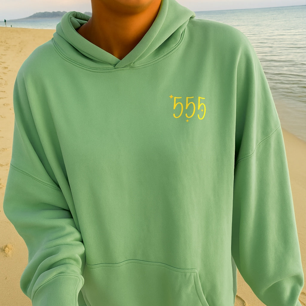 555 Angel Hoodie