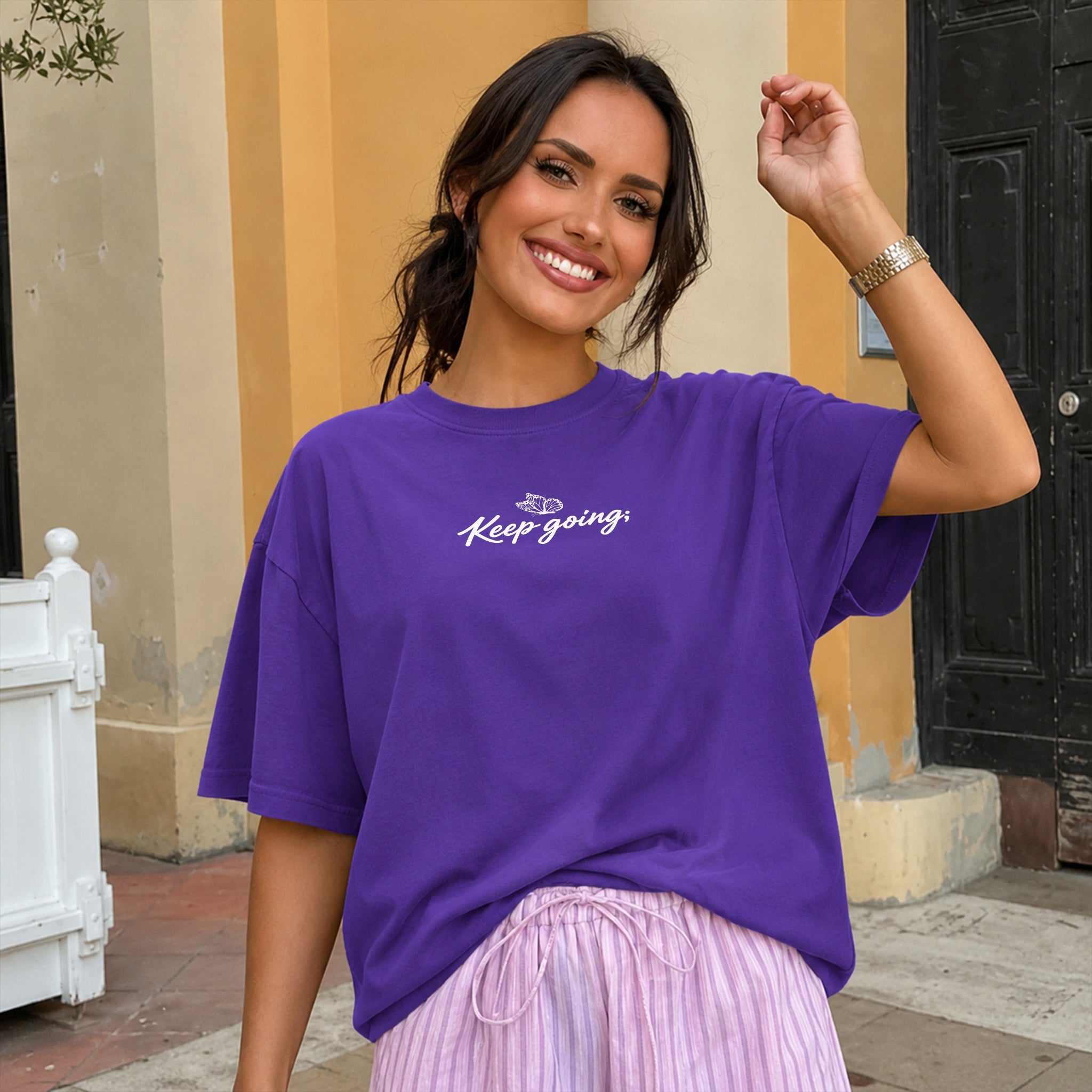 You Got This Tee - Royal Purple front