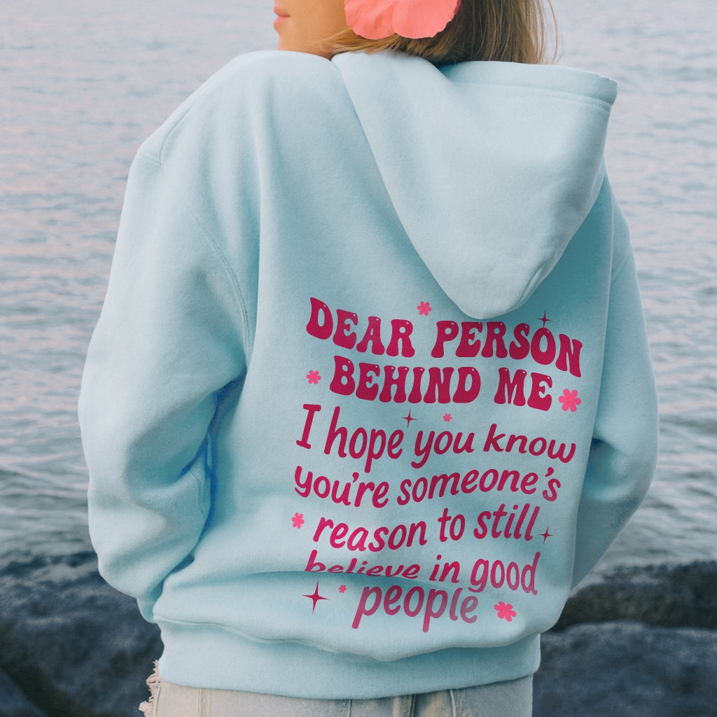 Believe in Good People Hoodie