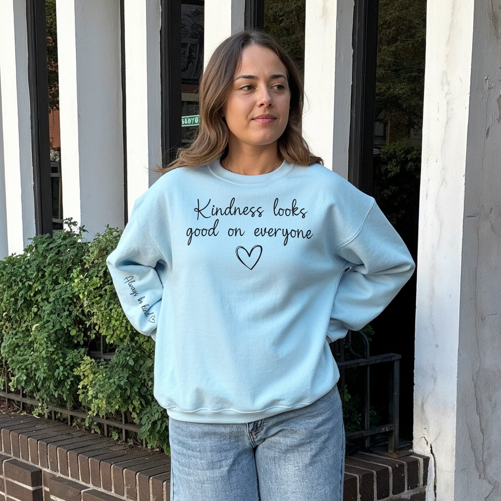 Kindness Looks Good Sweater