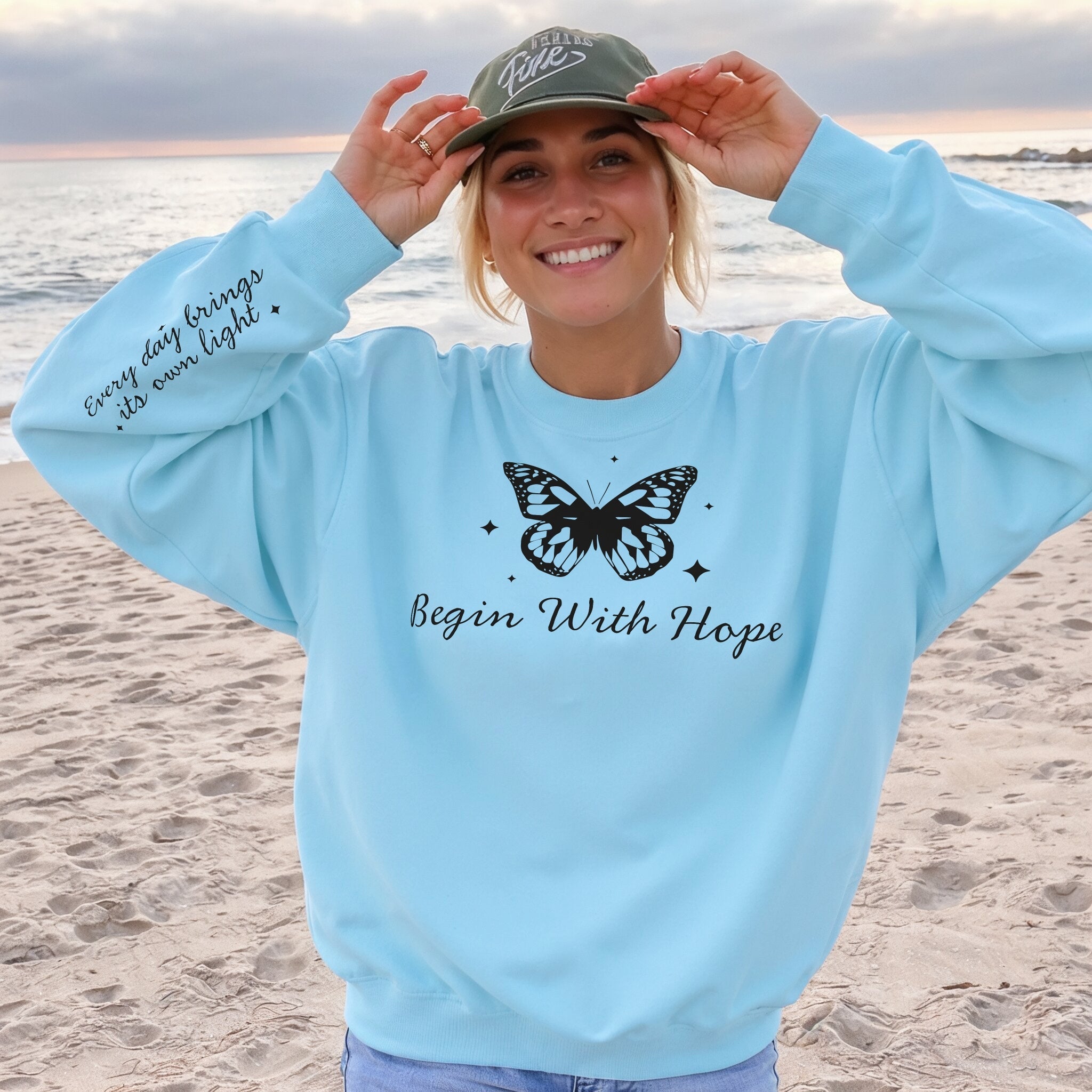 Begin with Hope Sweater