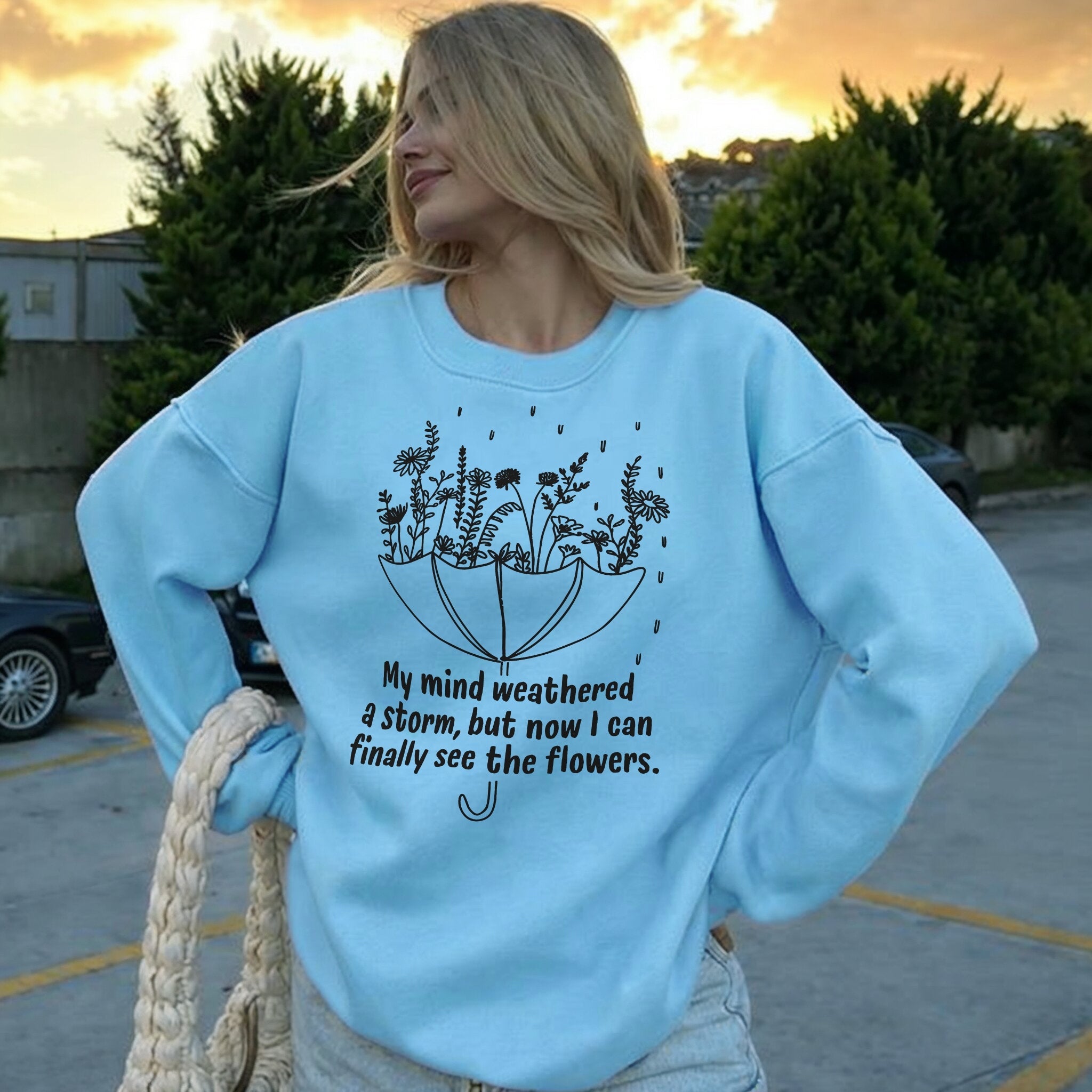 See the Flowers Sweater