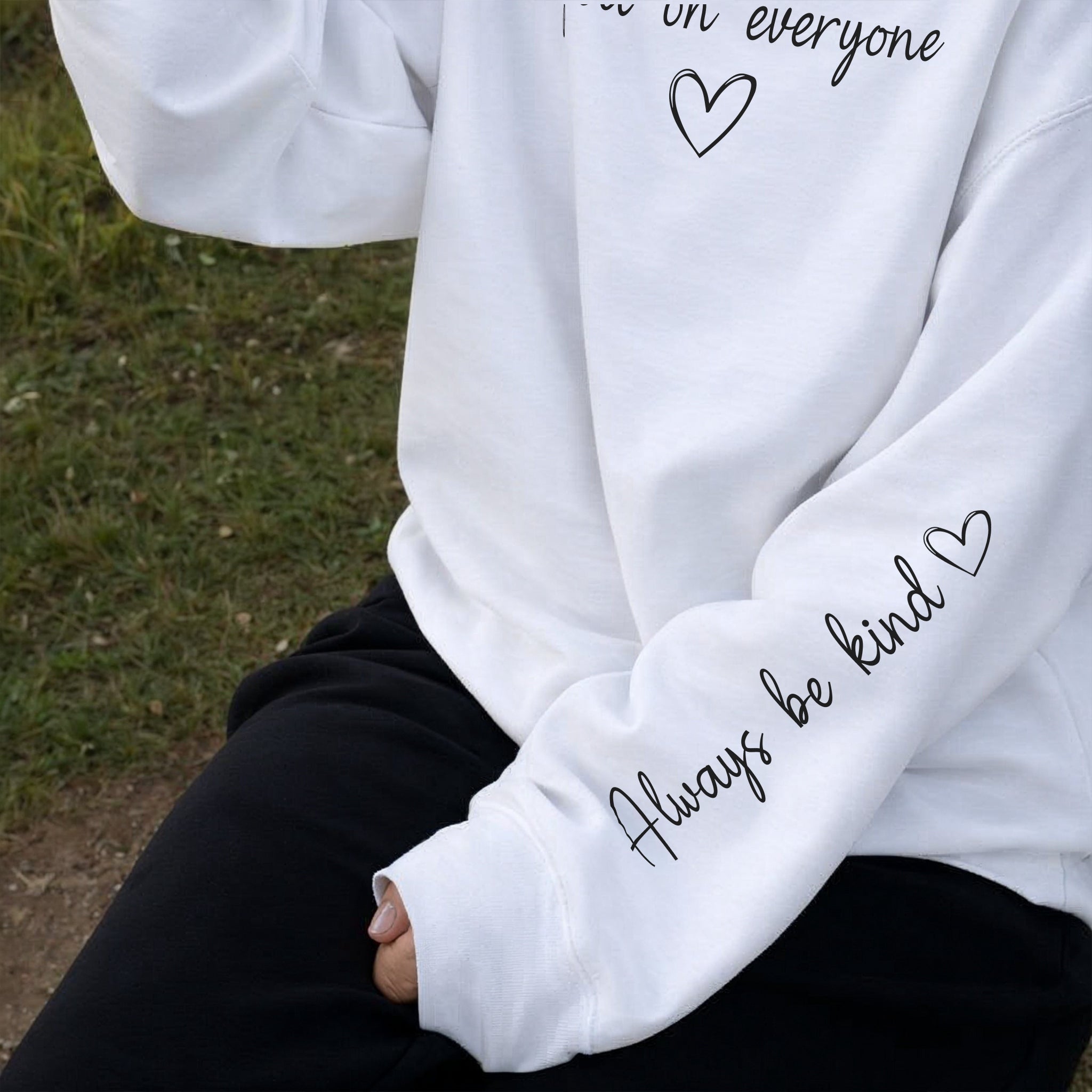 Kindness Looks Good Sweater