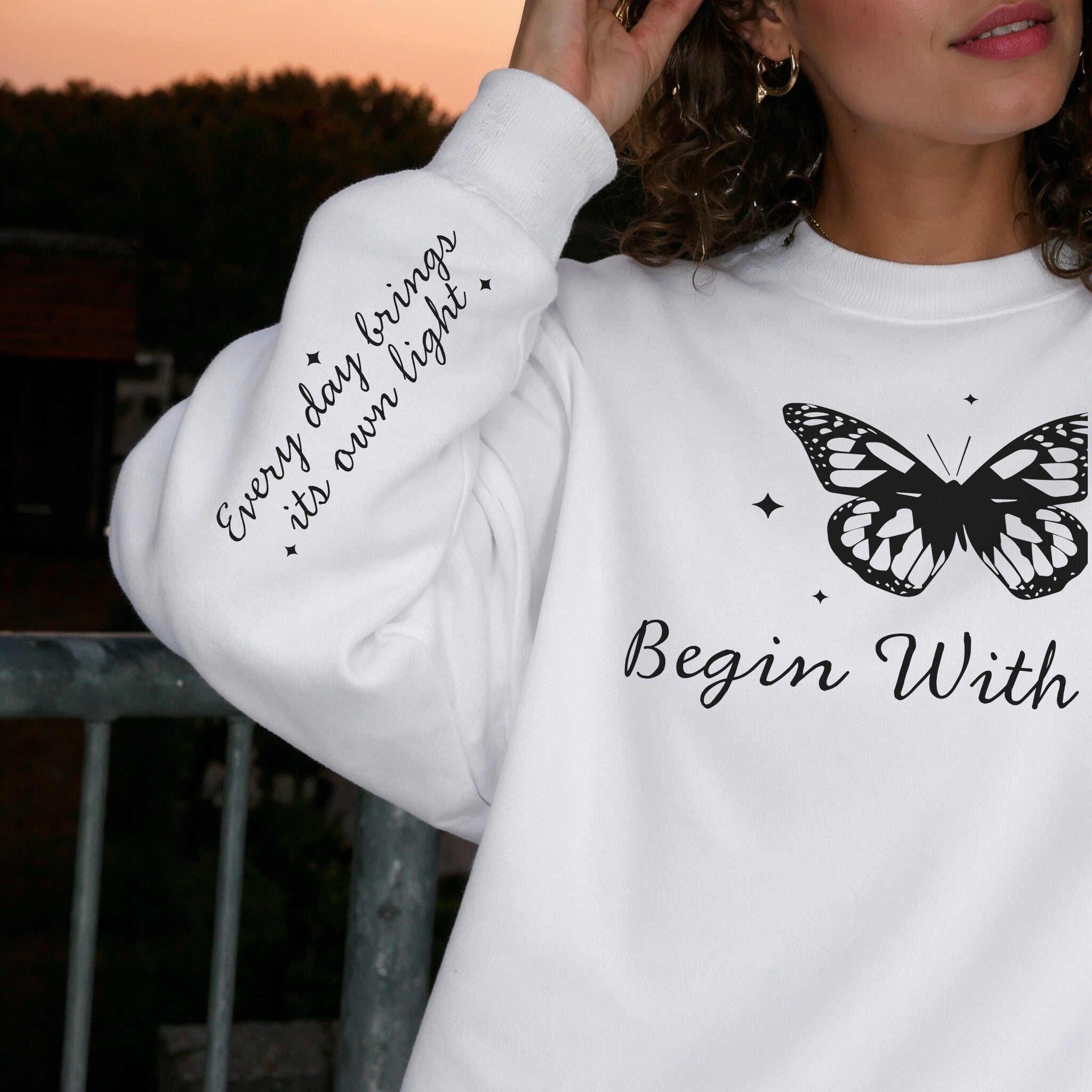 Begin with Hope Sweater
