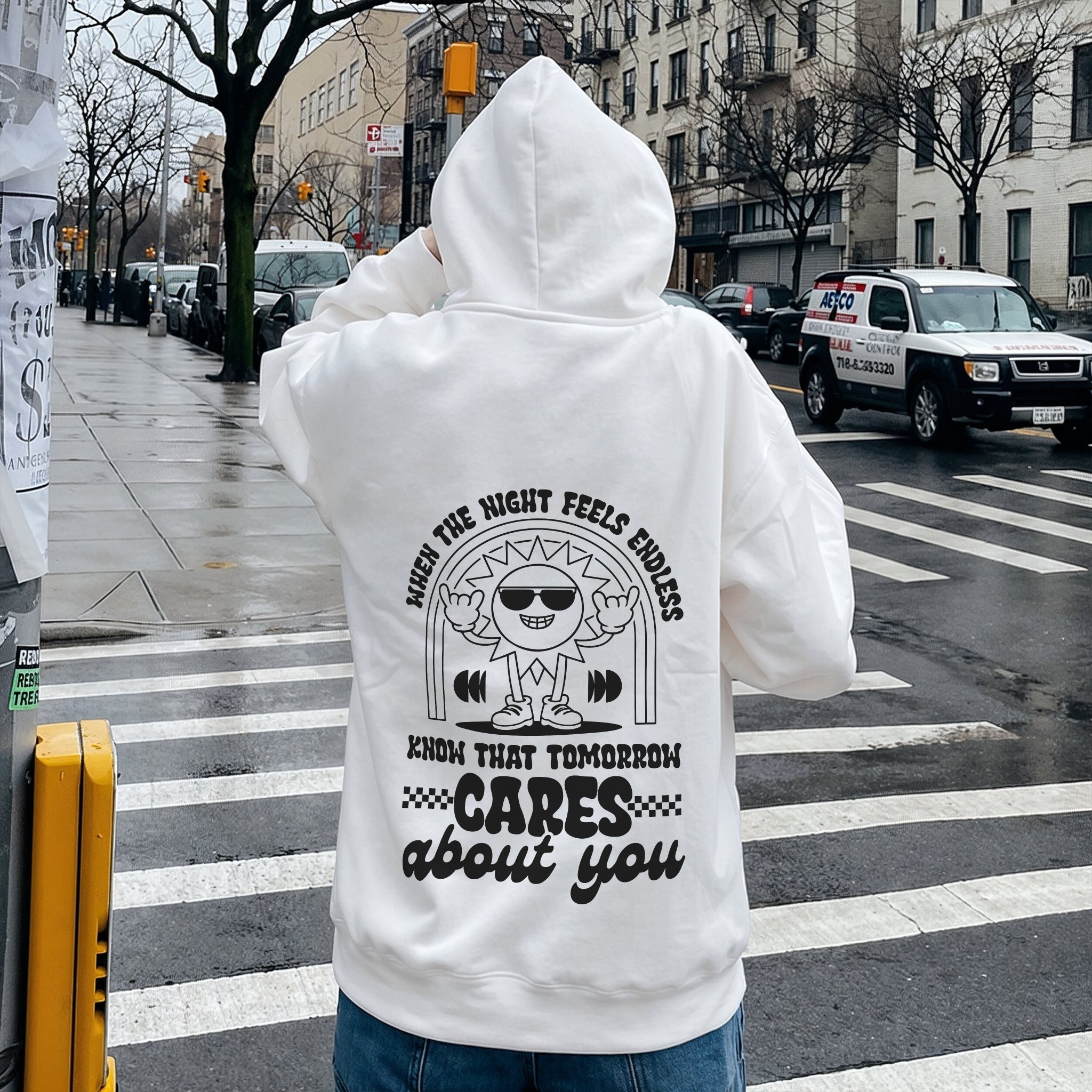Tomorrow Cares About You Hoodie