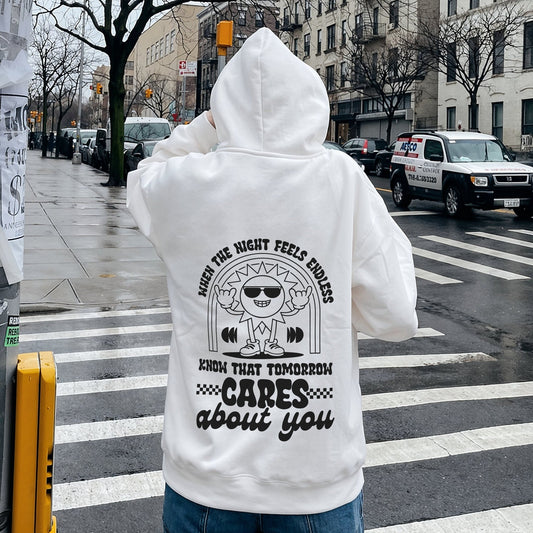 Tomorrow Cares About You Hoodie