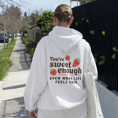 Berry Positive Hoodie