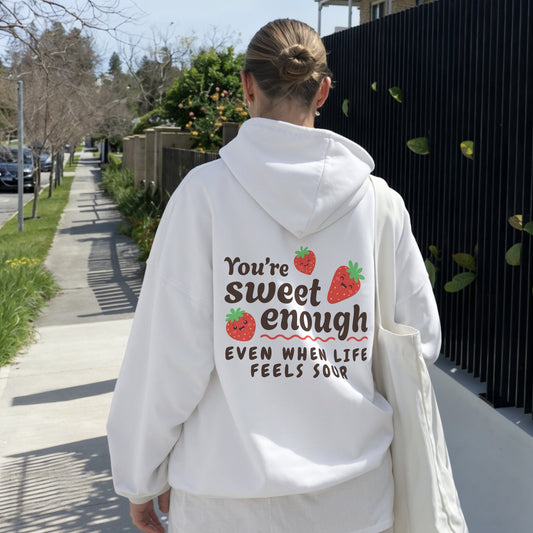 Berry Positive Hoodie