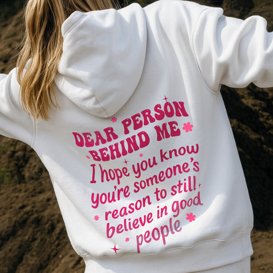 Believe in Good People Hoodie
