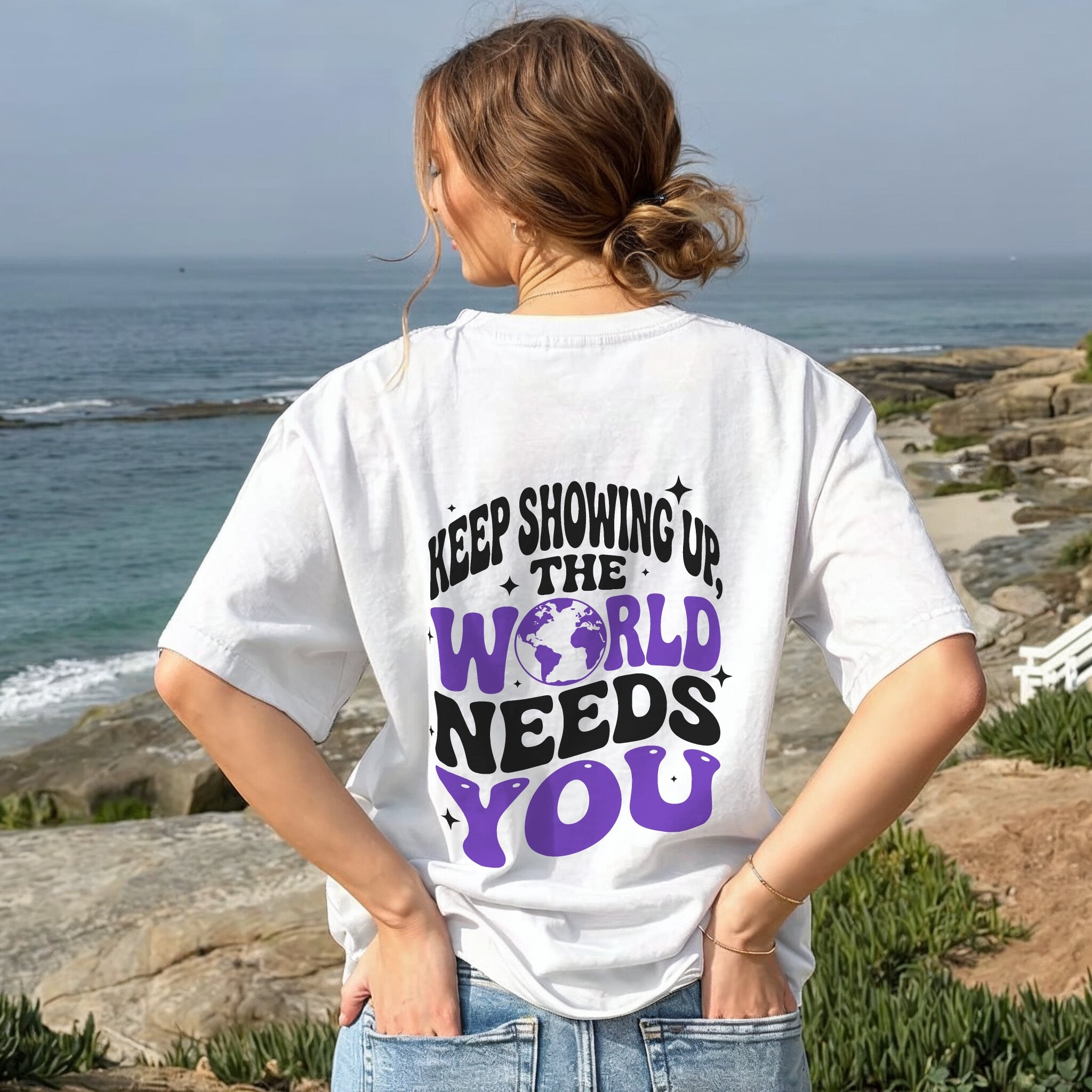 Keep Showing Up Tee