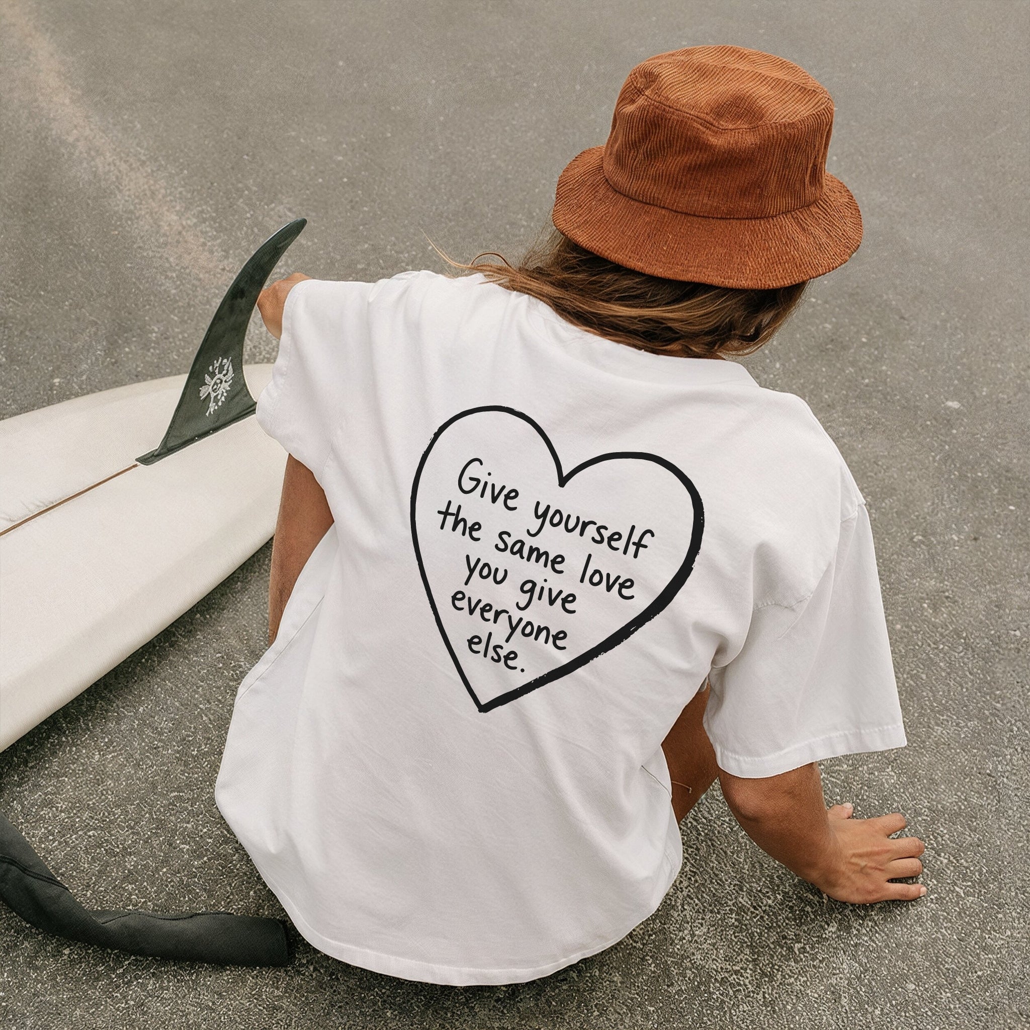 Spread Love Tee - White Back
