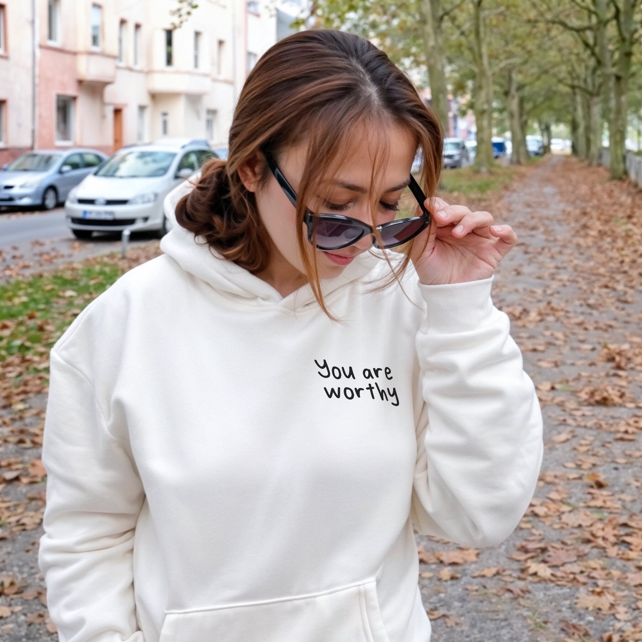 You Are Worthy Hoodie