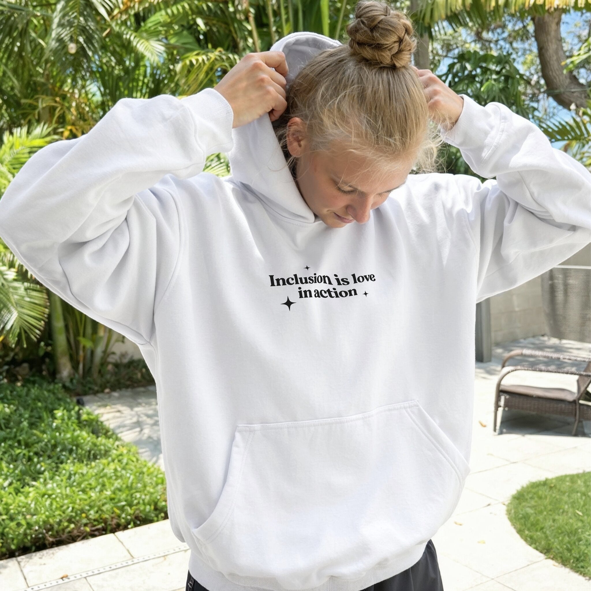 Inclusion Is Love In Action Hoodie