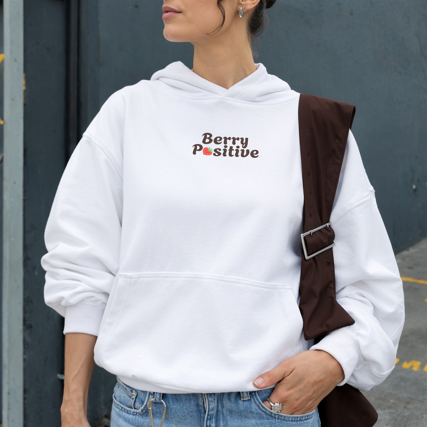Berry Positive Hoodie