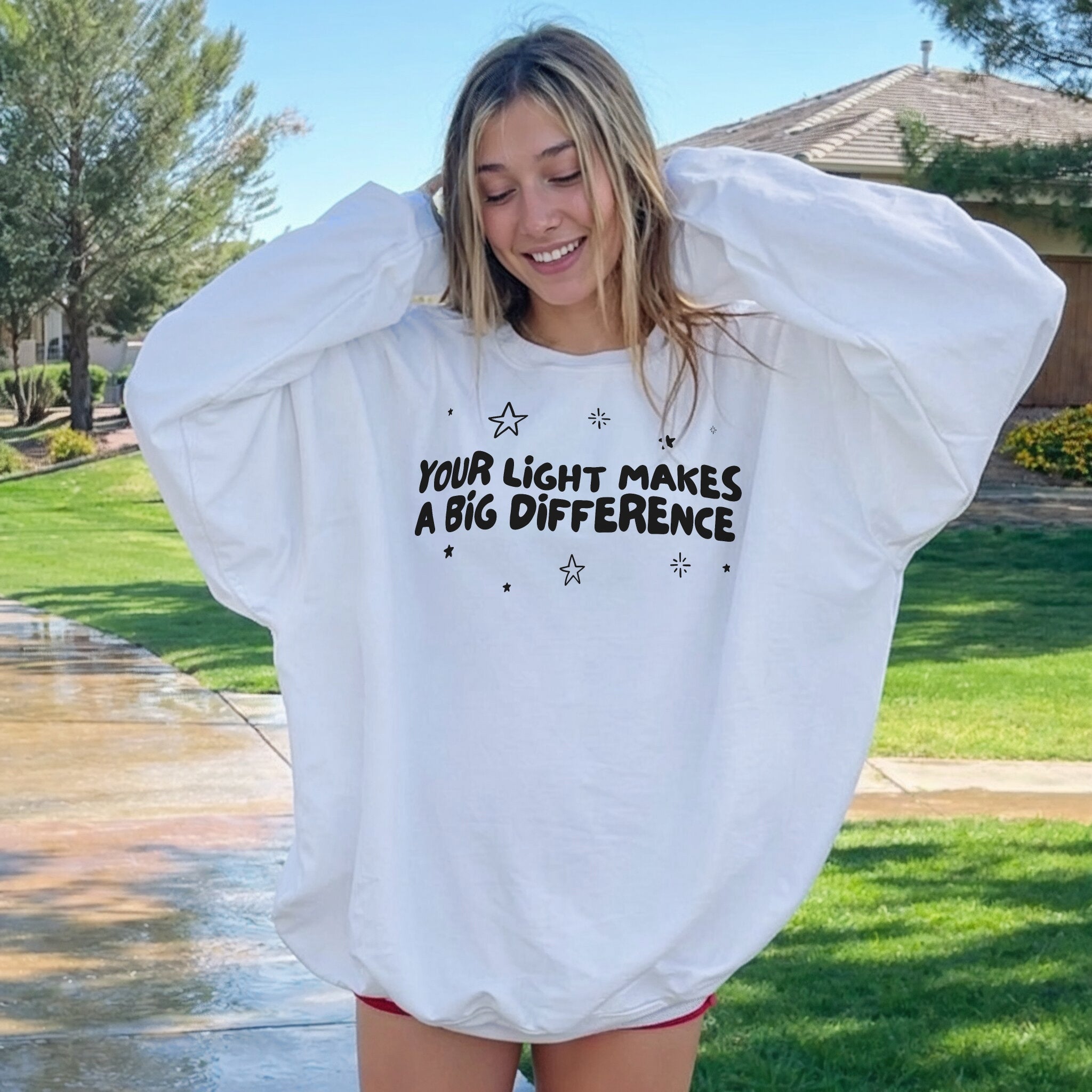 Bright Difference Sweater