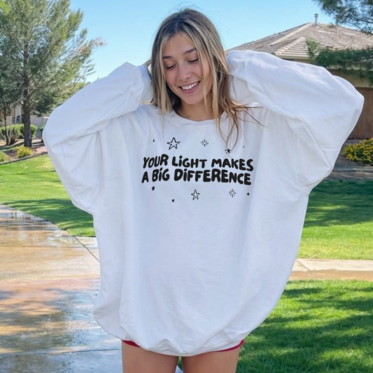 Bright Difference Sweater