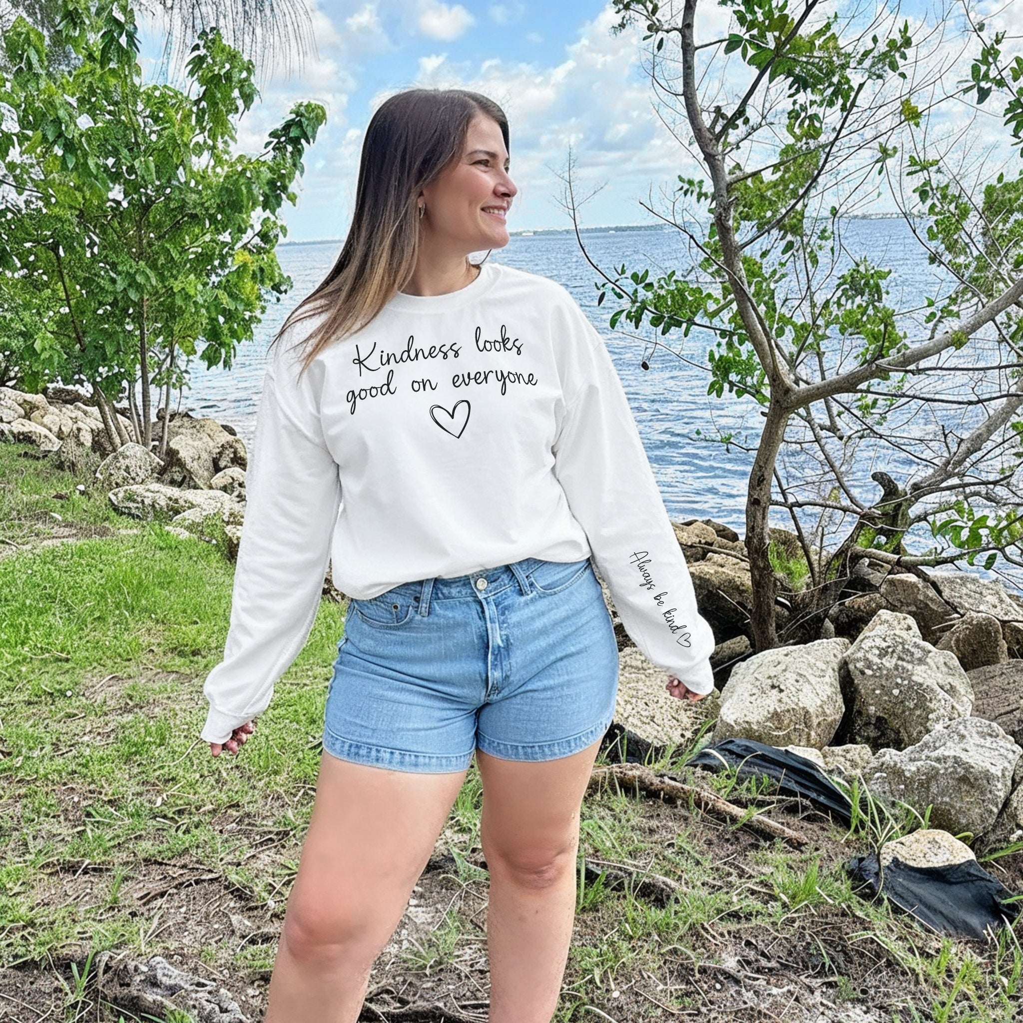 Kindness Looks Good Sweater