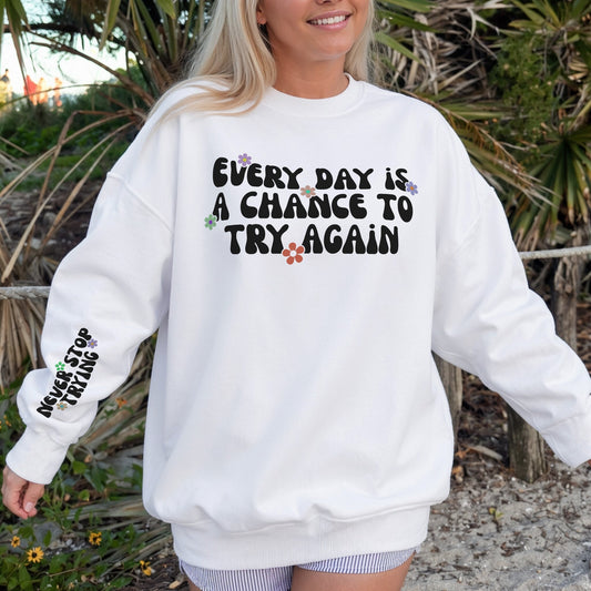 Try Again Sweater
