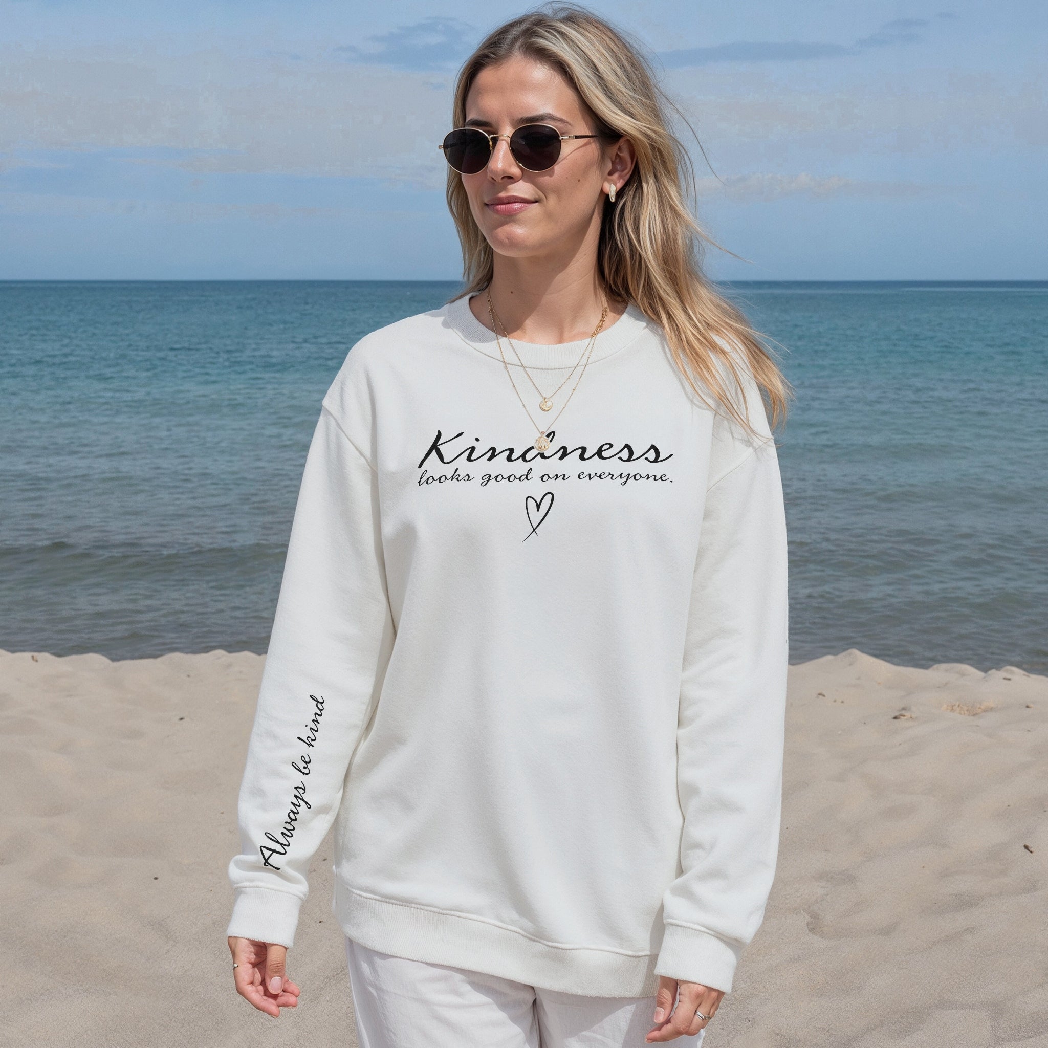 Kindness Looks Good on Everyone Sweater