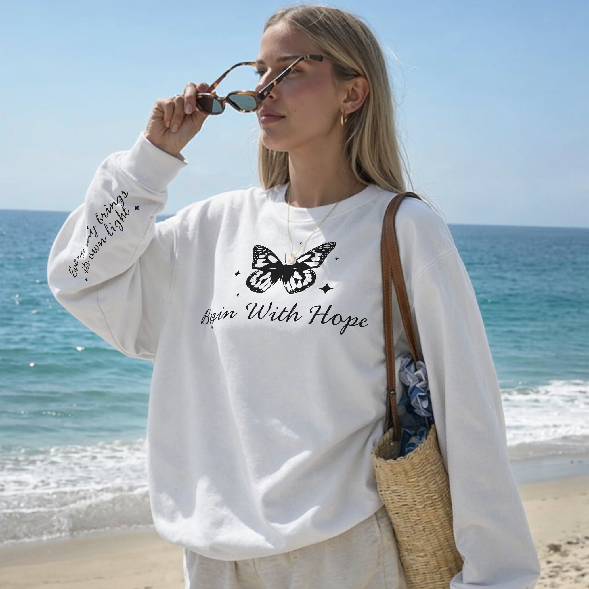 Begin with Hope Sweater