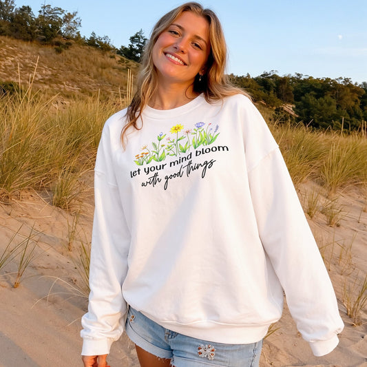 Let Your Mind Bloom Sweater