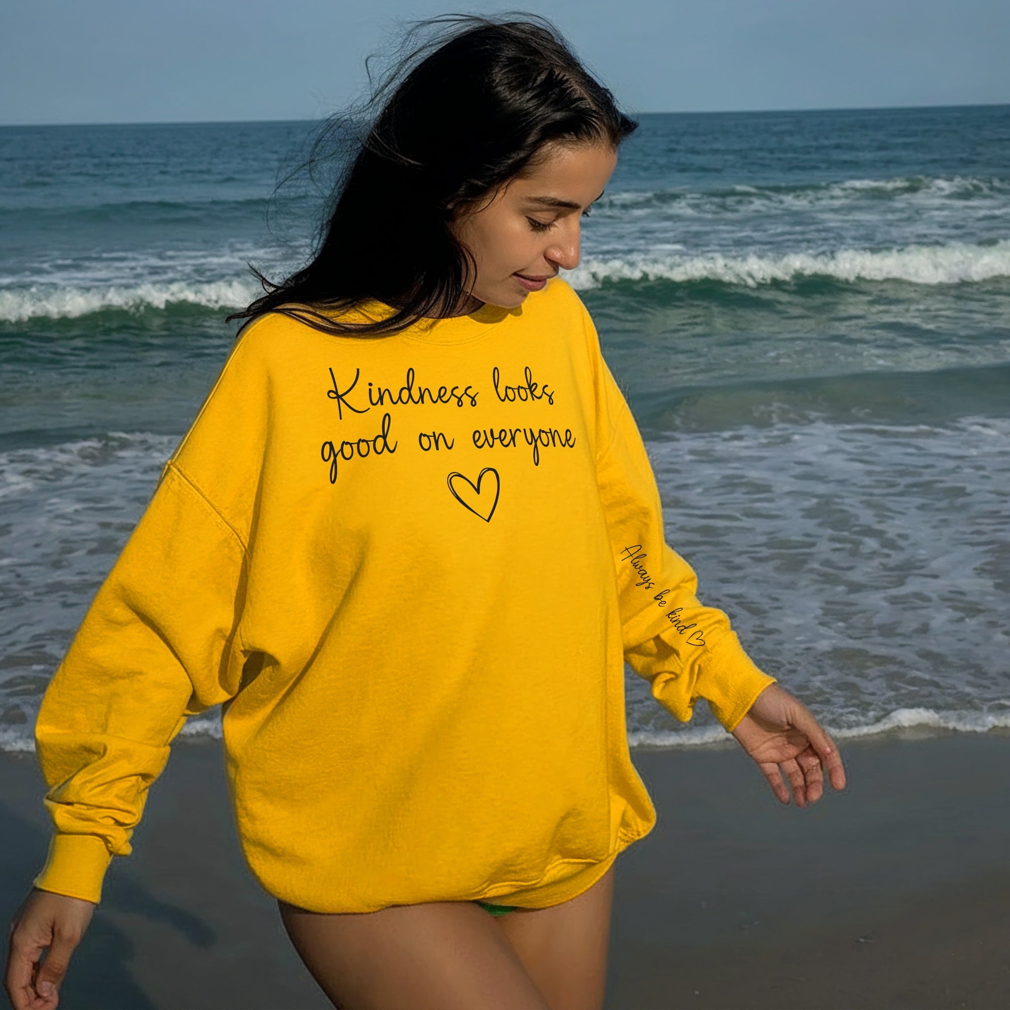 Kindness Looks Good Sweater