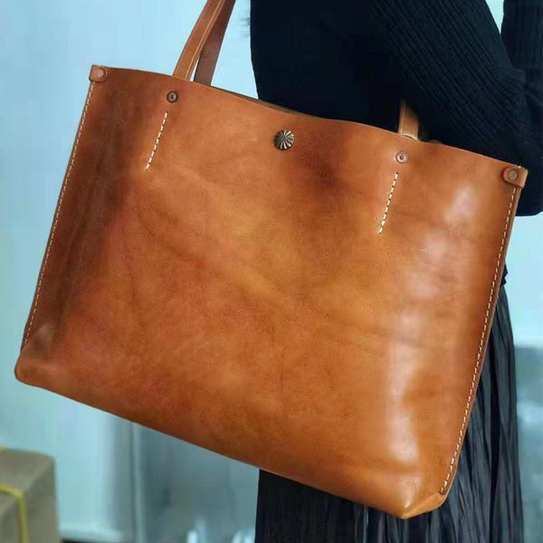 Classic Leather Tote