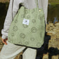 Corduroy Smile Bag