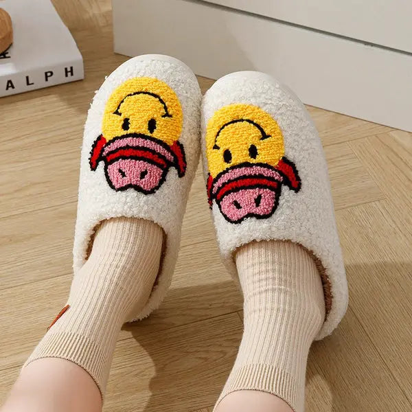 Cowboy Smile Slippers