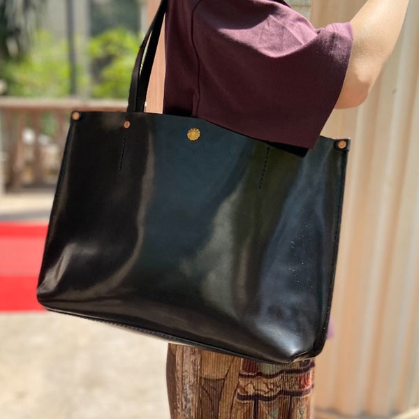 Classic Leather Tote