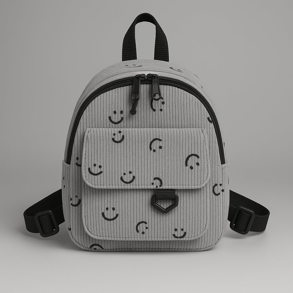 Corduroy Smile Backpack