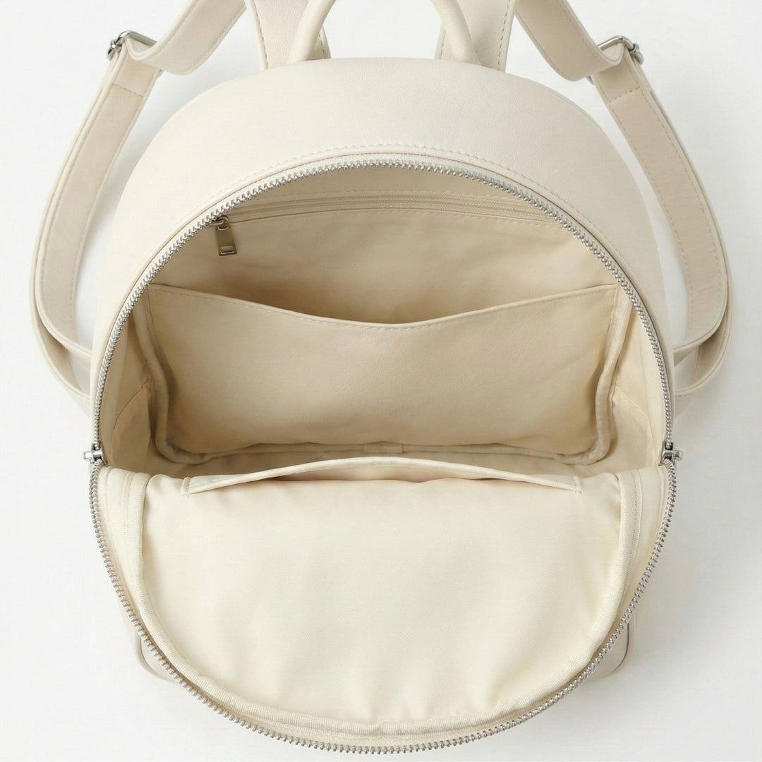 Leather Smile Backpack