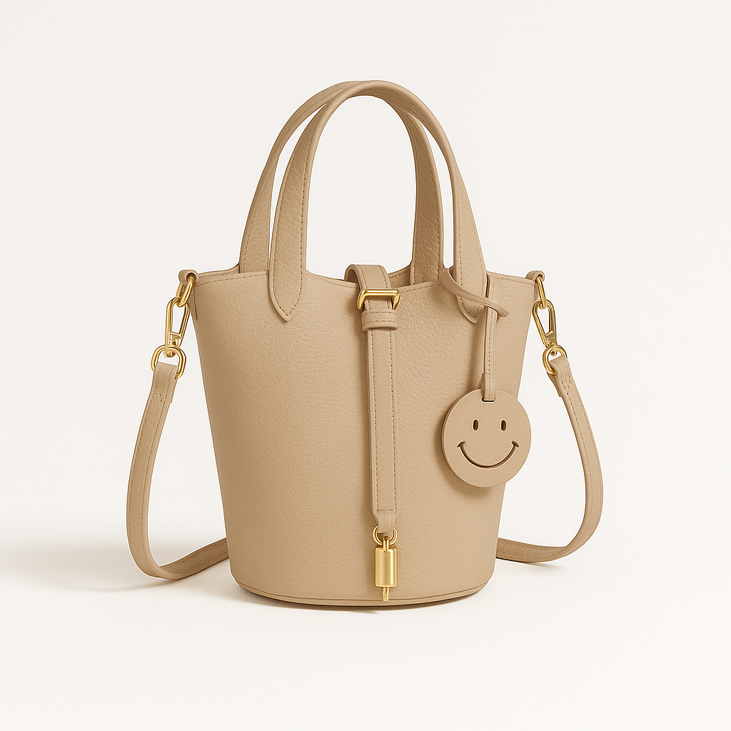 Leather Smile Bag