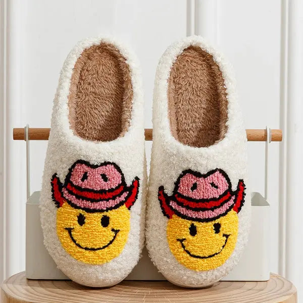 Cowboy Smile Slippers