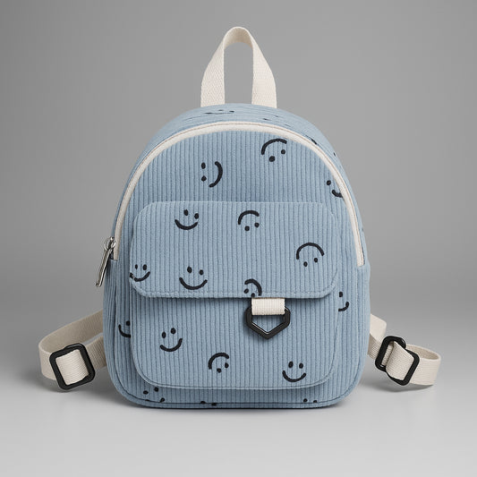 Corduroy Smile Backpack