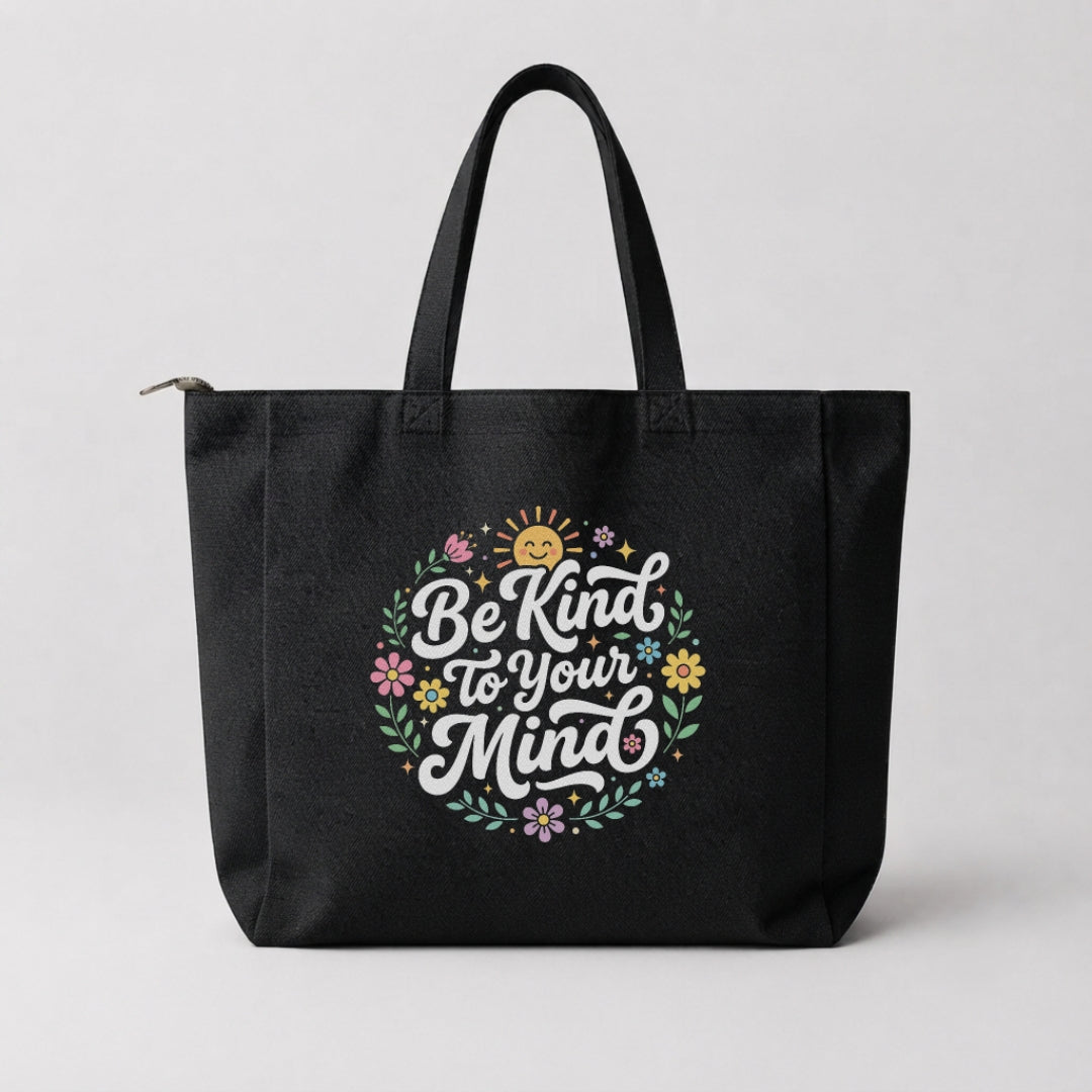 Be Kind to Your Mind Tote Bag